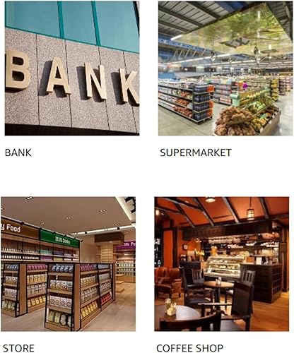 Miniatura 7 de Bandeja de repuesto para caja registradora de efectivo, 3 facturas, 3 cajas de almacenamiento de dinero de 9.6 x 9.6 x 1.4 pulgadas para hacer