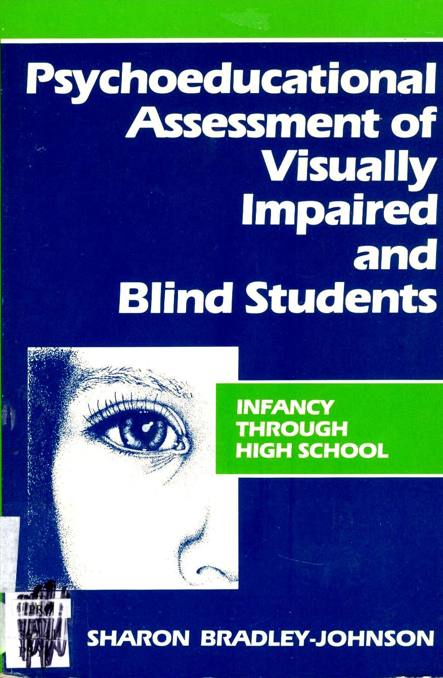 Psychoeducational Assessment of Visually Impaired and Blind Students