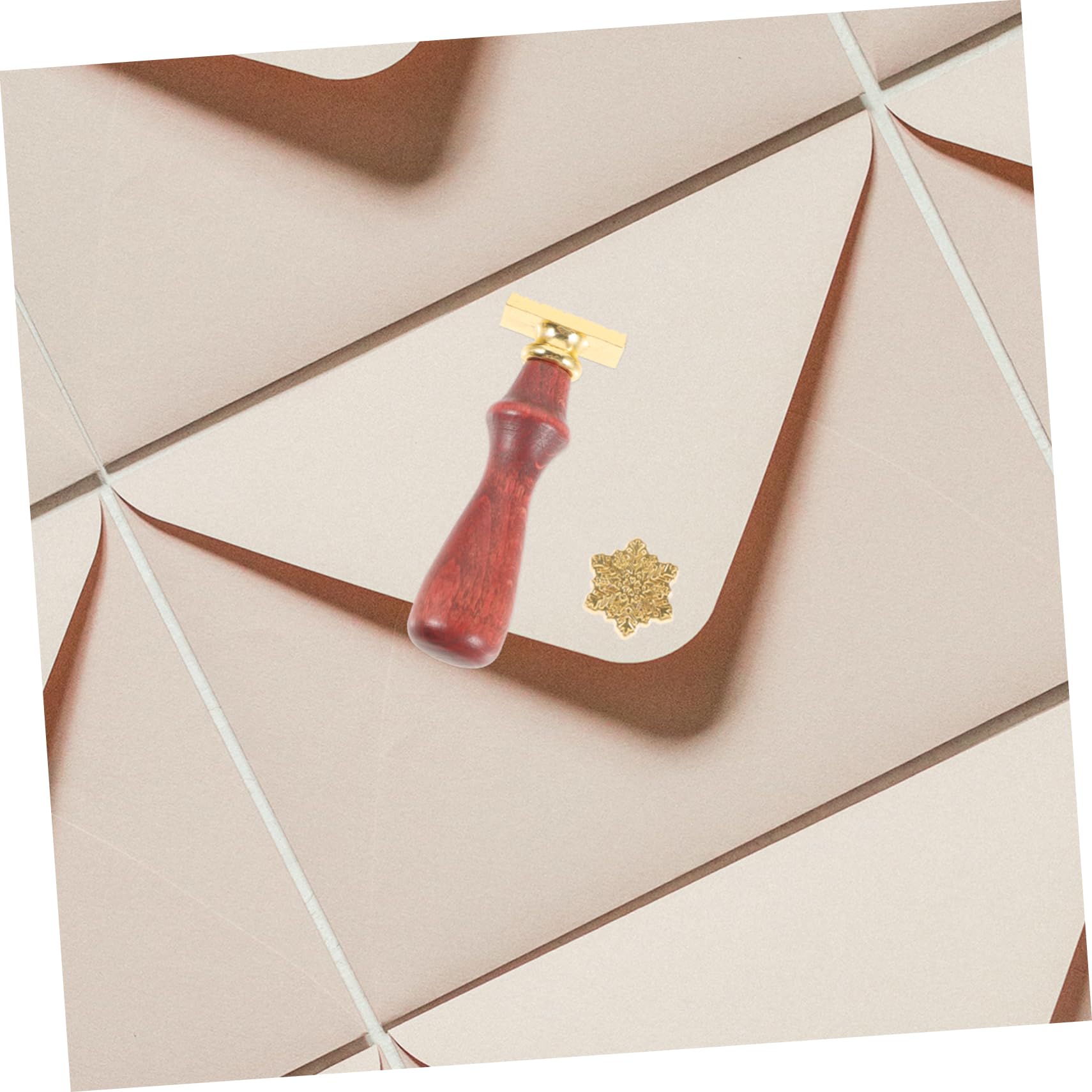 Angoily 4 Sätze Feuerfarbe Seet Set Box Briefstempel Lacksiegel Stempel Wachsstempel Wachssiegelstempel Wachssiegel-stempelset Hochzeitsdeko Briefumschläge Dekoration Metall
