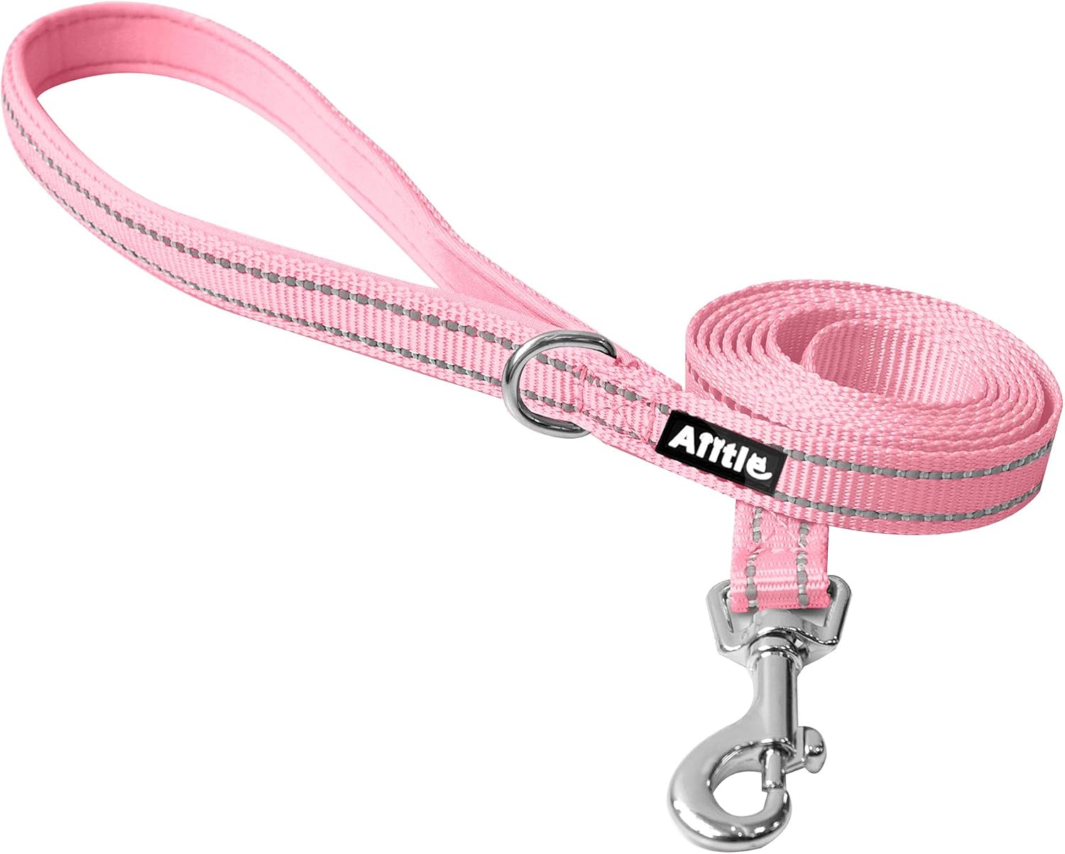 AIITLE Reflective Dog Leash for Small Medium Dogs 5ft - Pink