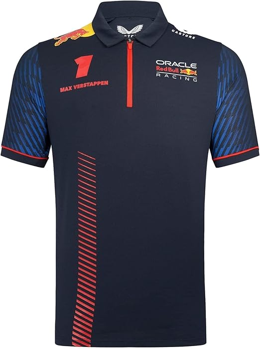 Red Bull Racing F1 Men's 2023 Max Verstappen Team Polo Shirt