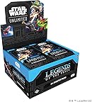 Asmodee Star Wars: Unlimited TCG Legends of The Force Booster Display - 24 Booster Packs Featuring Jedi, Sith & Iconic Characters, Ages 12+, 2+ Players, 20 Minute Playtime