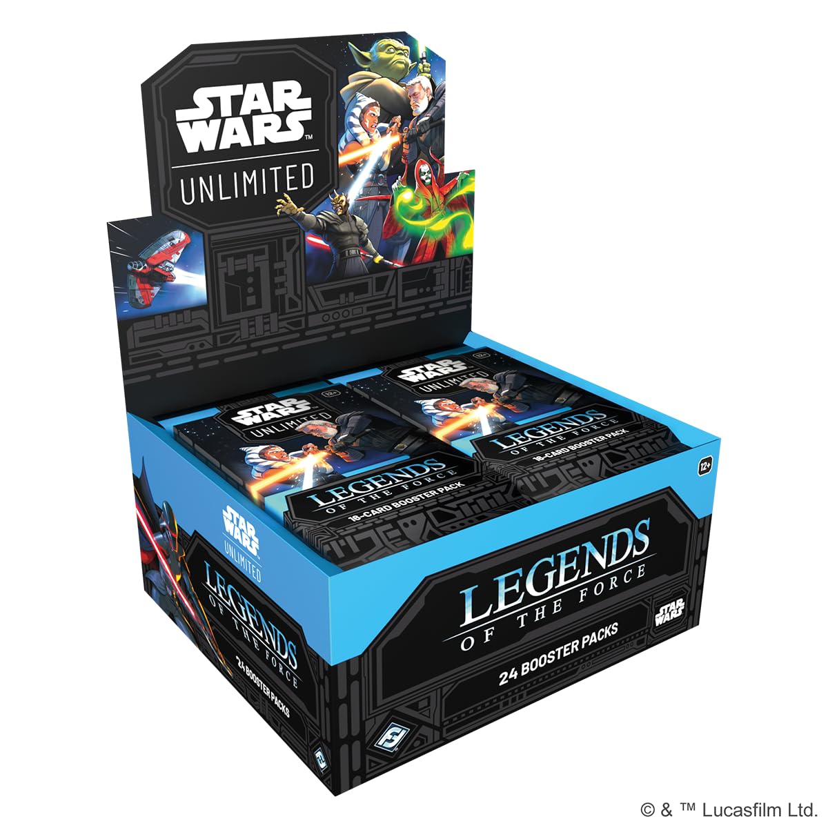 Star Wars: Unlimited TCG Legends of The Force Booster Display - 24