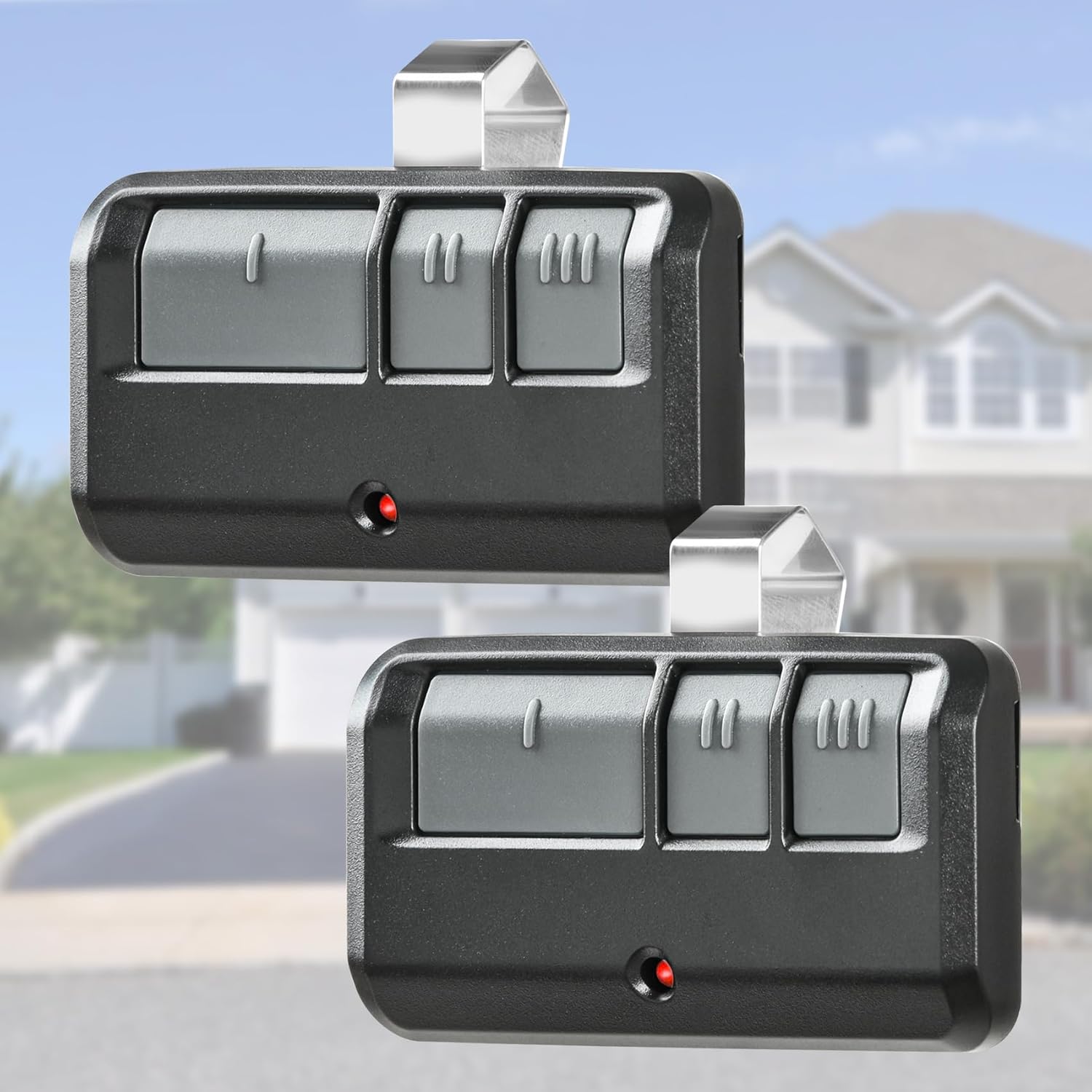 893LM 893MAX Garage Door Opener Remote, for LiftMaster Chamberlain Craftsman Garage Door Opener, Replaces 973LM 371LM 373LM 890MAX 971LM G953EV-P2 Garage Door Opener Remote, 2 Pack