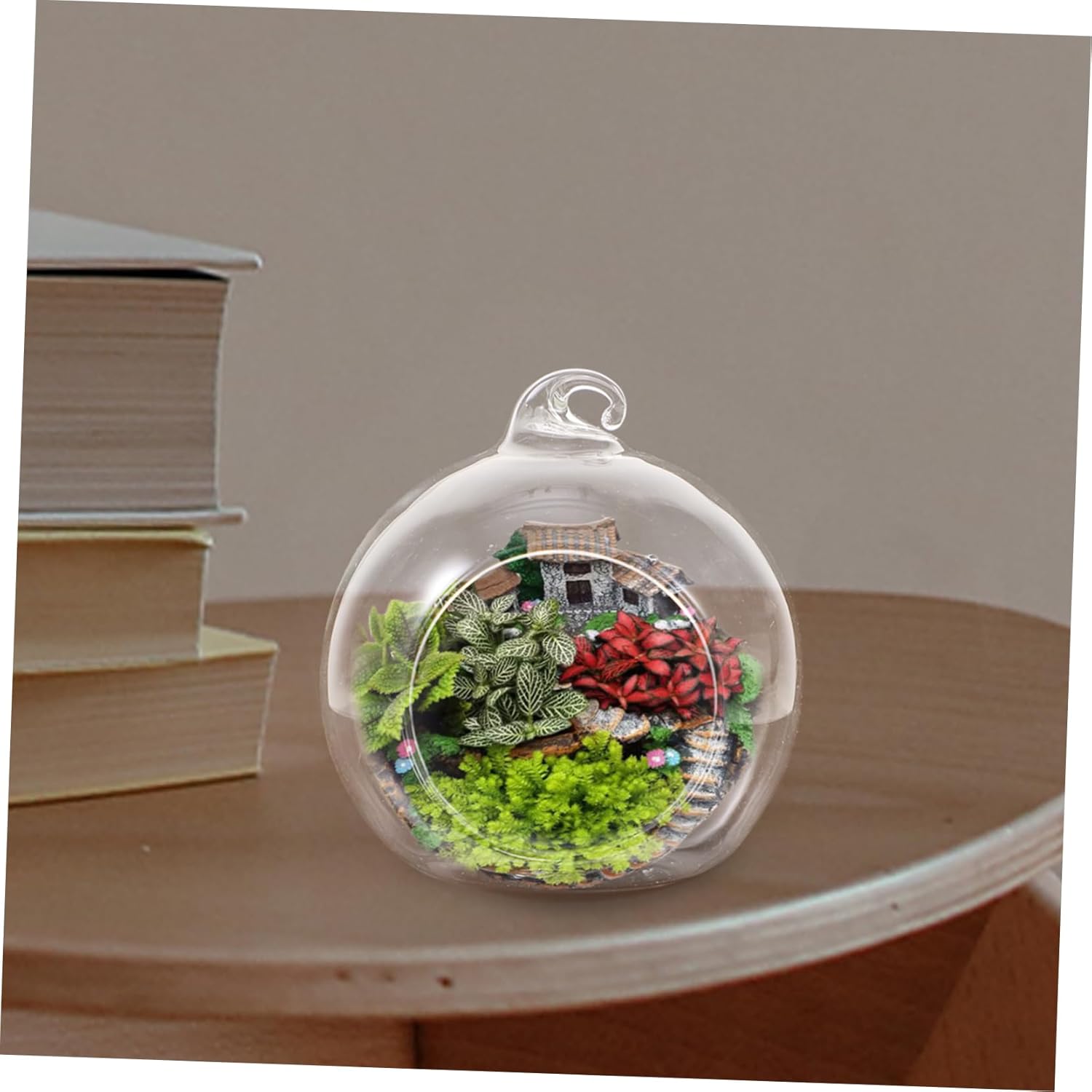 12pcs Succulent Terrarium Miniature Glass Hanging Planter Compact Easy to Use