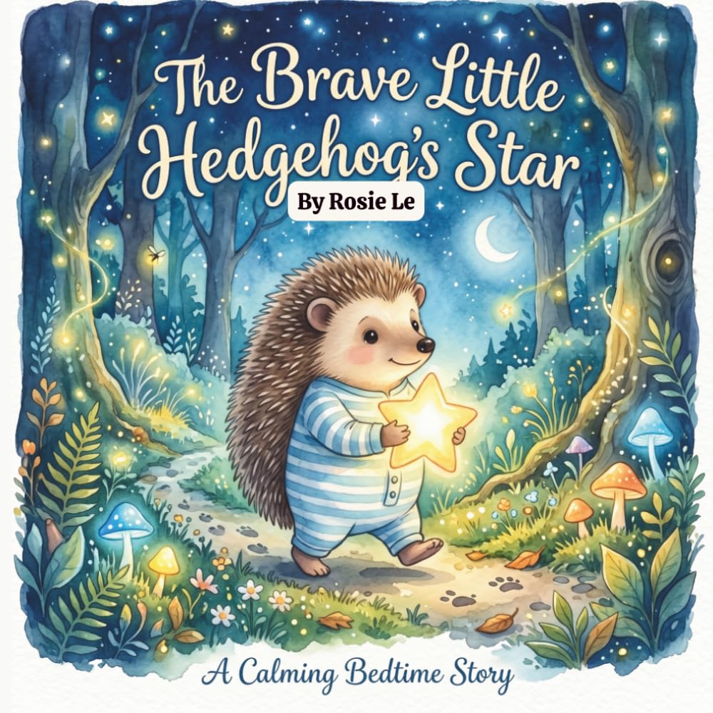 The Brave Little Hedgehog's Star: A Calming Bedtime Story to Help Kids Overcome Fear of the Dark
