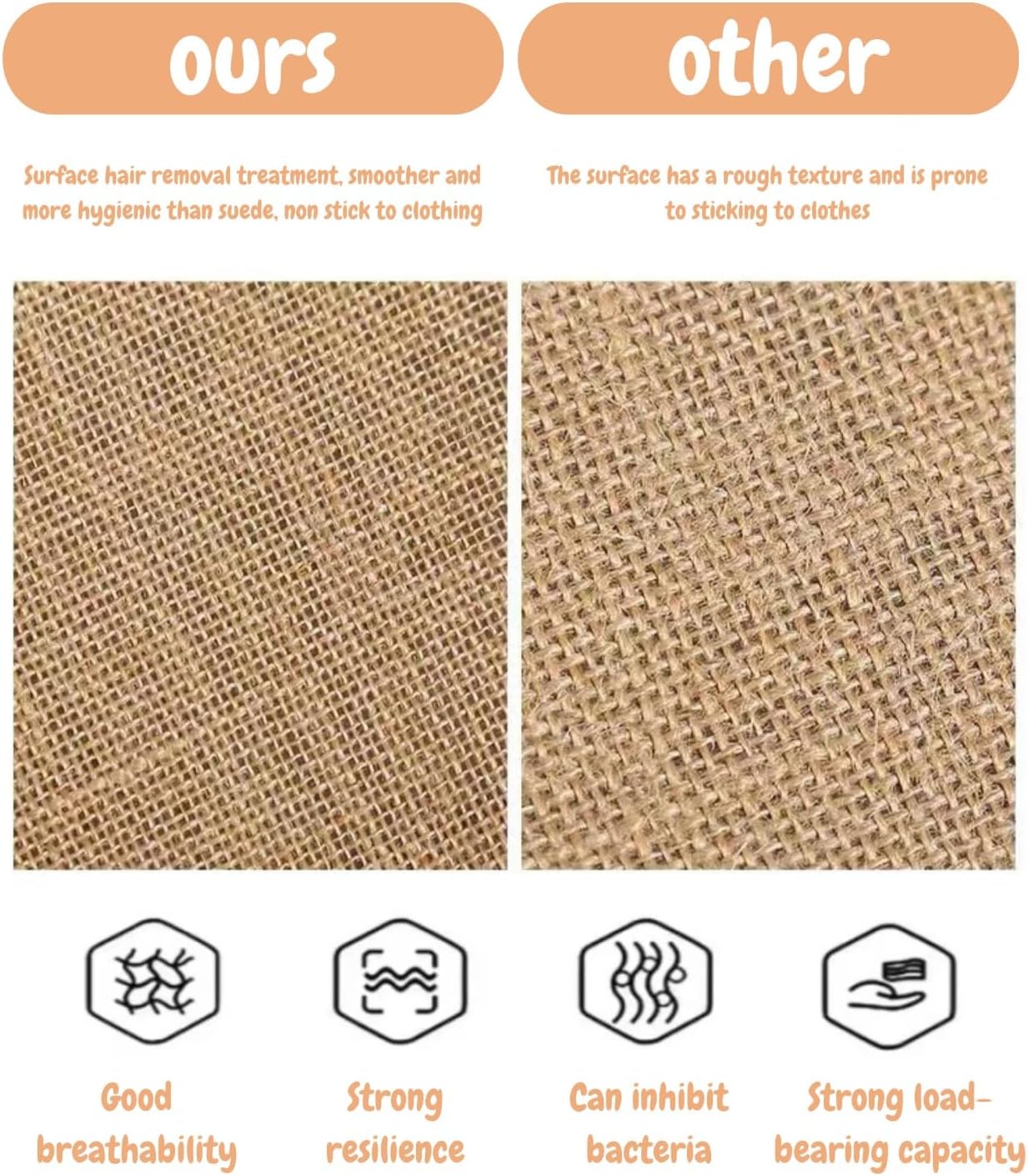 12 Pcs Mini Burlap Tote Bags Reusable Jute Bag Blank Canvas Gifts Bags with Handles for Shopping Wedding Beach DIY - Image 4