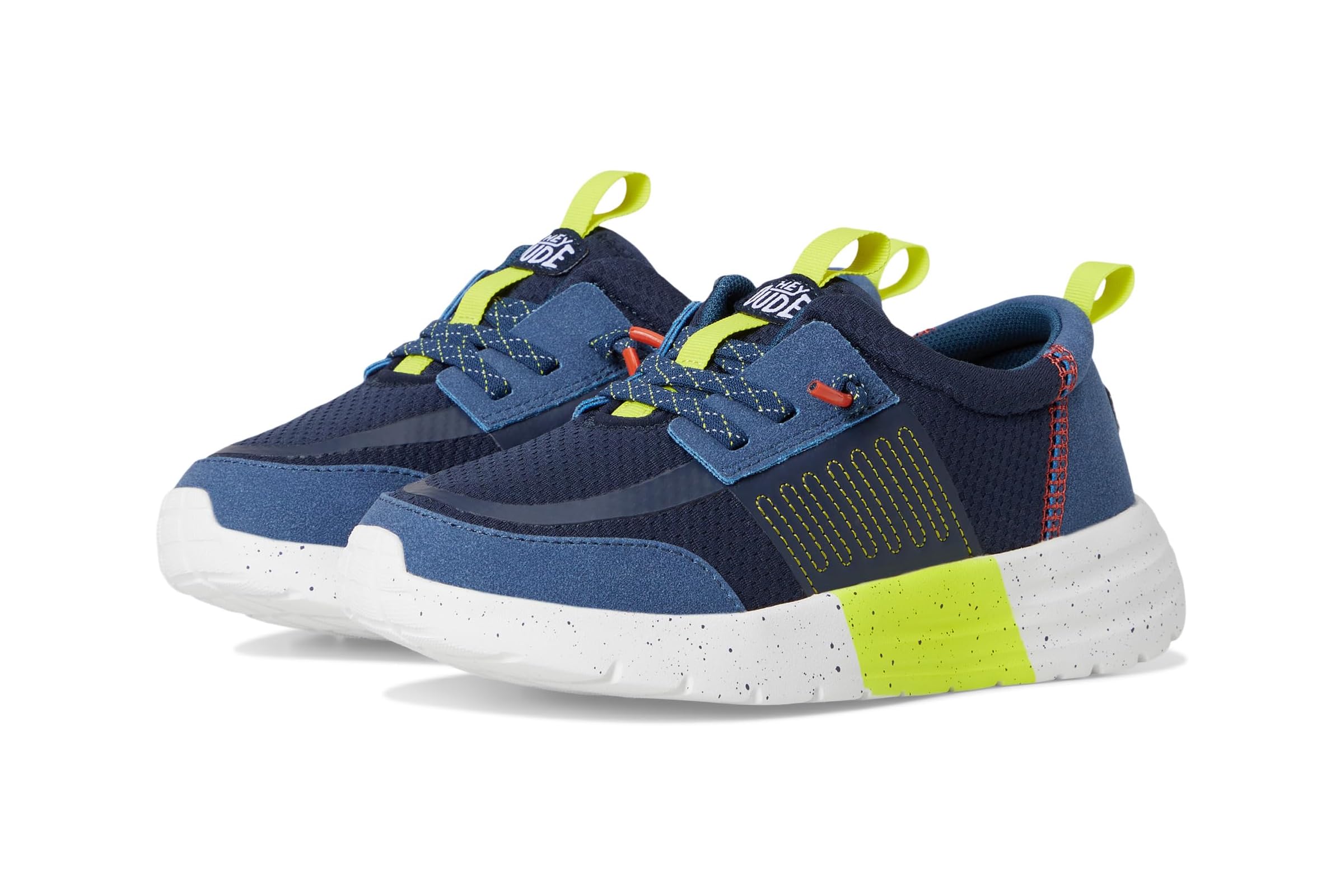 Мужские кроссовки Hey Dude Kids Sirocco Play Sport Stripe (Little Kid/Big Kid)