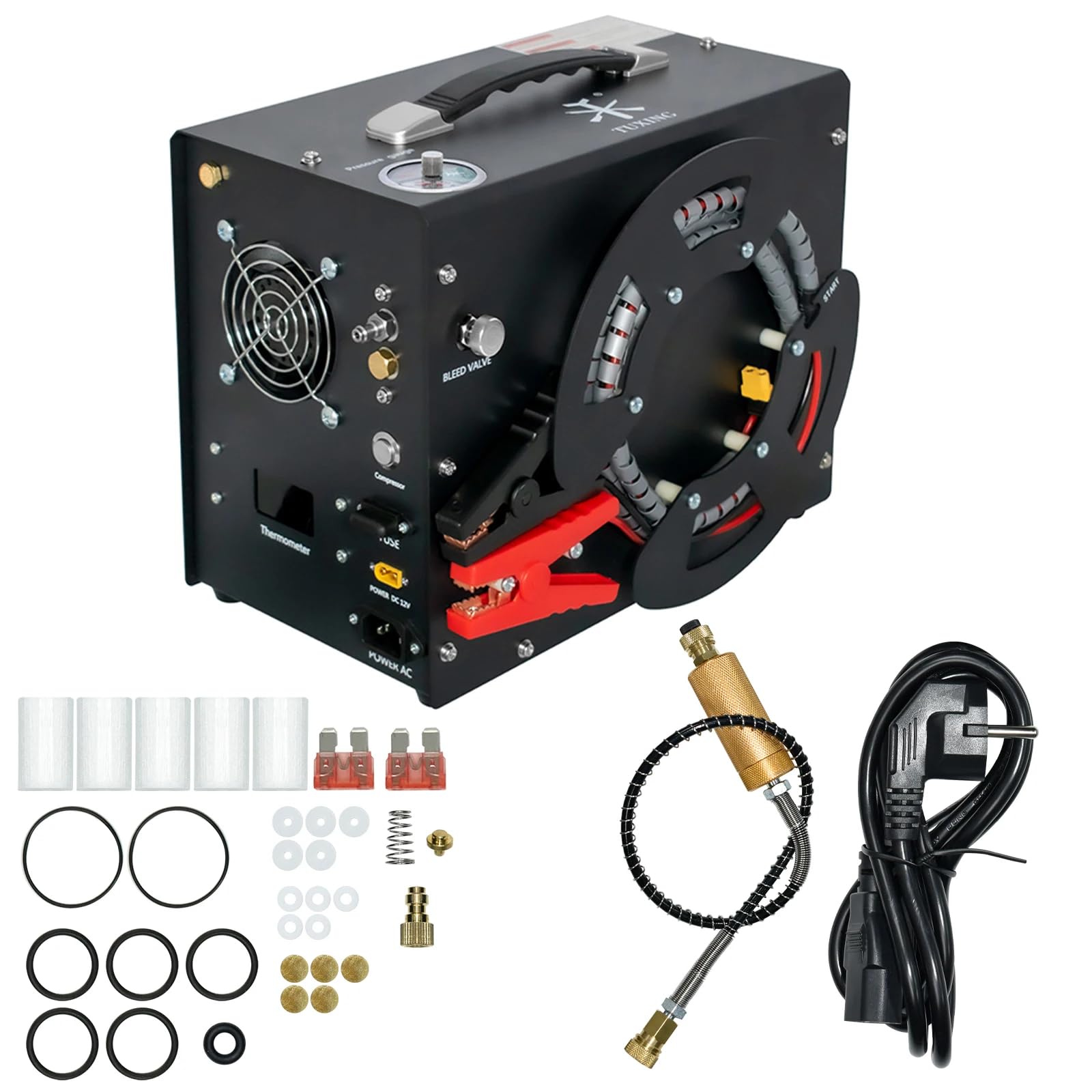 TUXING 4500PSI Air Compressor - Auto Shutoff -9