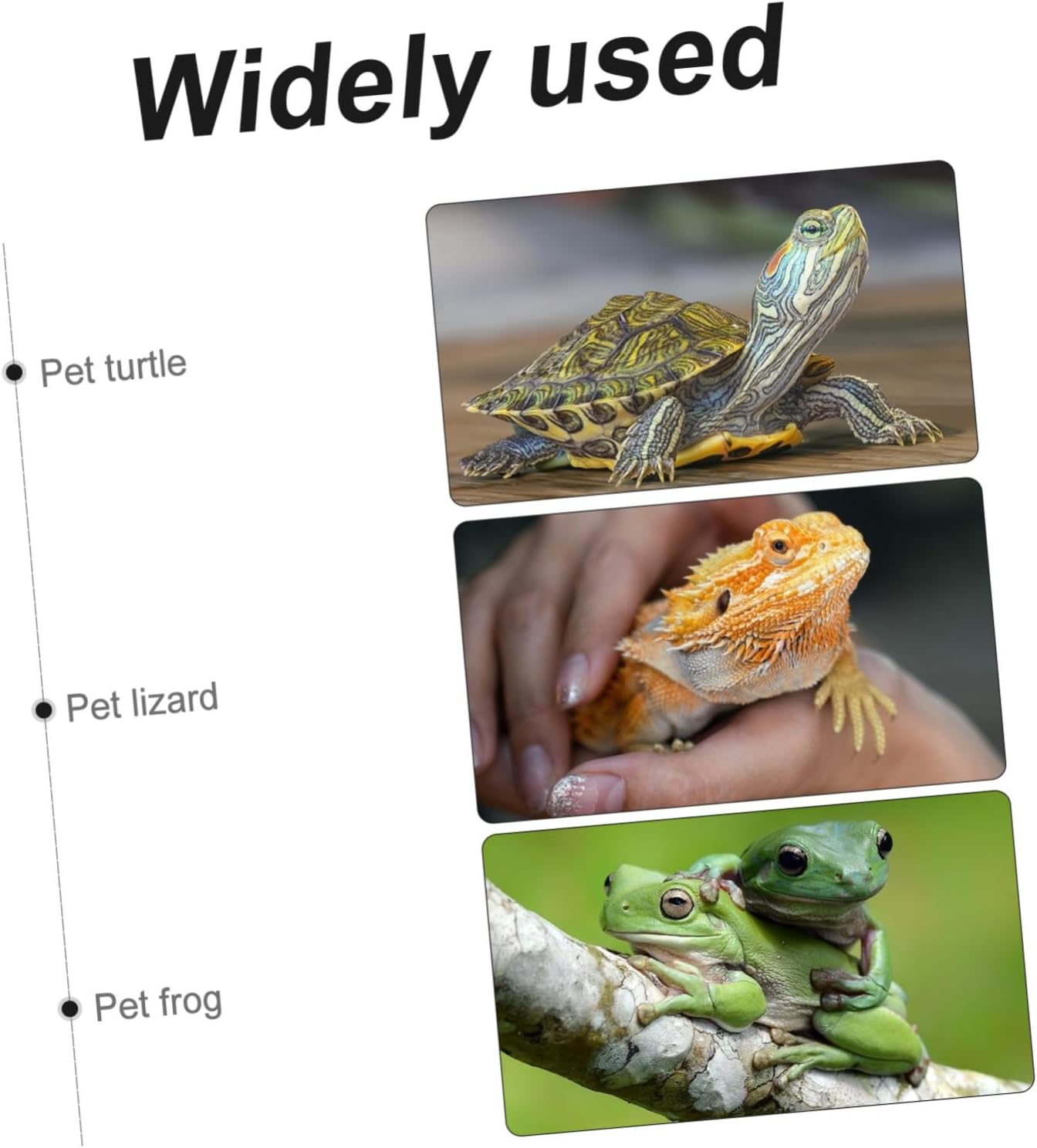 4Pcs Reptile Terrarium Carpet Substrate Mats for Lizards Gecko Snake Tortoise Breathable Polyester Habitat Liner with Fit Design for Cage Bedding