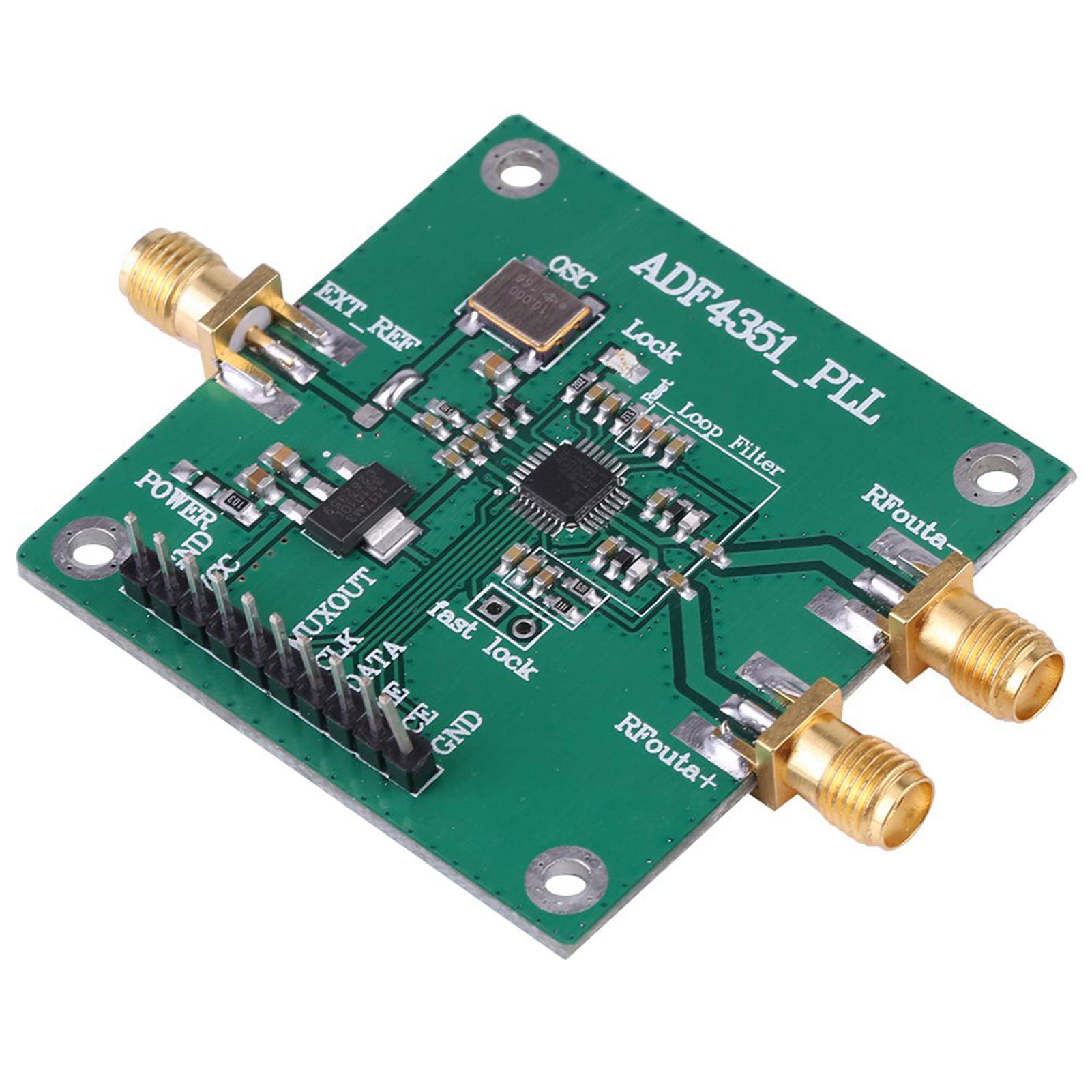 Synthétiseur de Fréquence à Verrouillage de Phase Source RF 35 M-4,4 GHz Carte de Développement ADF4351 pour la Synthèse de Phase Une Solution Complète pour la Génération Haute