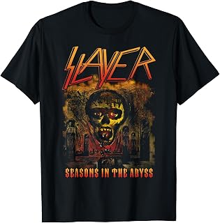 Orange Logo Season in the Abyss T-Shirt