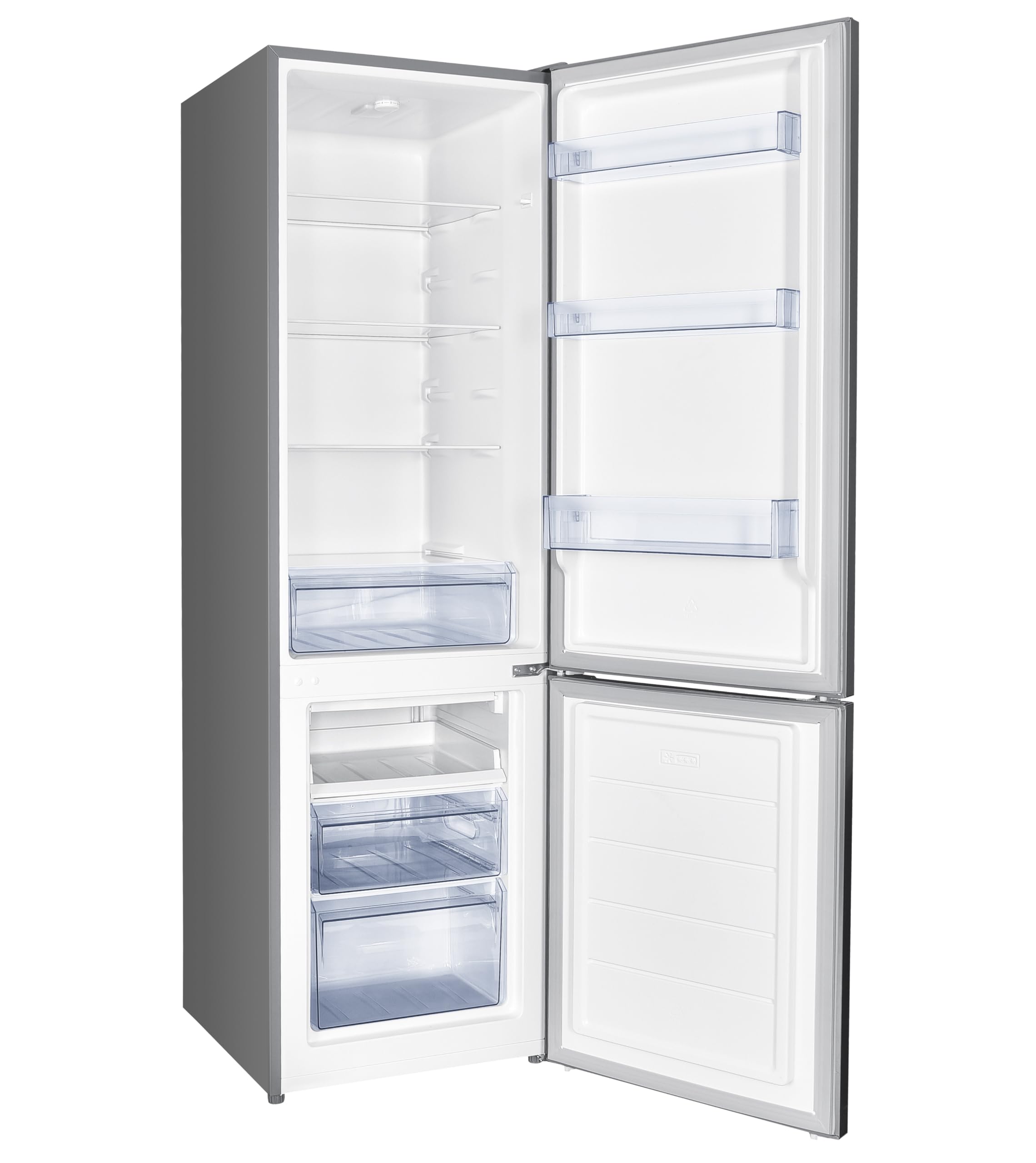 Daya frigorifero combinato DHCB34SM1SE0, classe E, defrost, 262 litri, silver