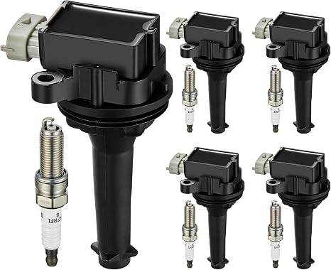 5 Ignition Coils & 5 Iridium Spark Plugs UF517 AP5325