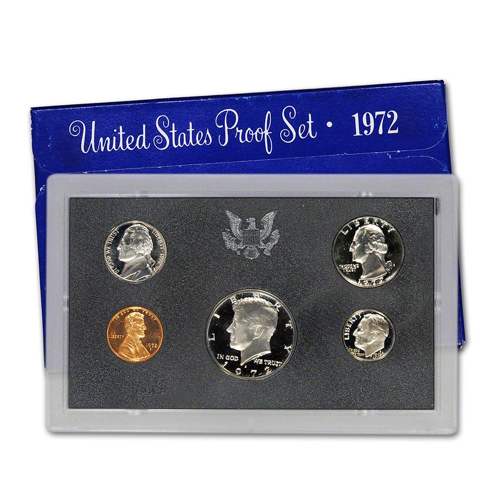 フィギュア アクセサリーセット 1972 S US Proof Set Superb Gem Uncirculated at Amazon's