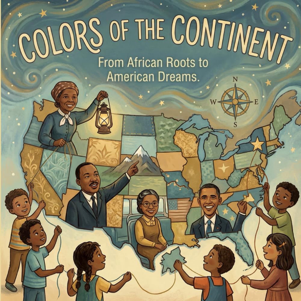 Colors Of The Continent: From African Roots to American Dreams: Educational Children's Book About Black History Month (Holiday Books For Kids)