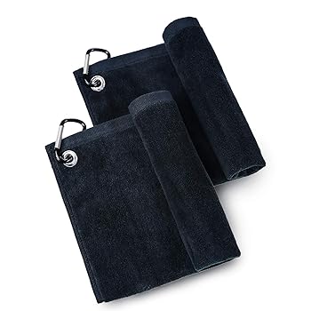 Gralara Golf Handtuch Mit Clip - Mikrofaser Reinigungstuch 30x30cm