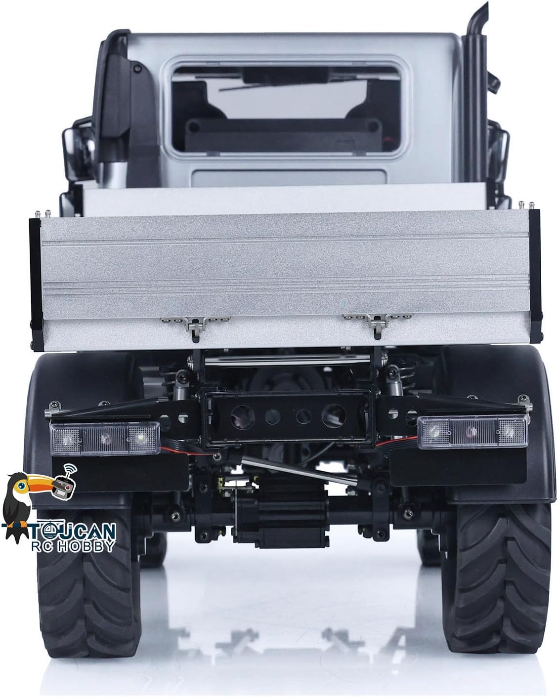 TOUCAN RC HOBBY UNI U423 4X4 1/10 RC Rock Crawler Cars 2Speed Gearbox Remote Control Off-Road Vehicles with Winch Light Sound 540 Brushed Motor for Adult