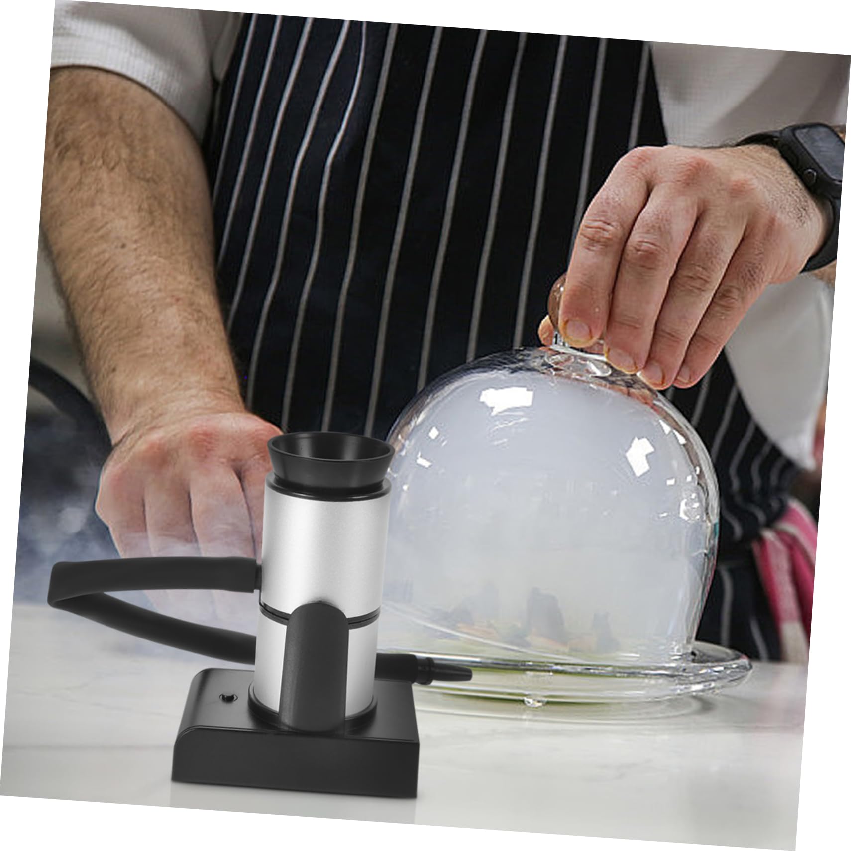 BESPORTBLE 1set Affumicatore Portatile Per Alimenti Generatore Per e Barbecue Per e Cocktail Design e Outdoor