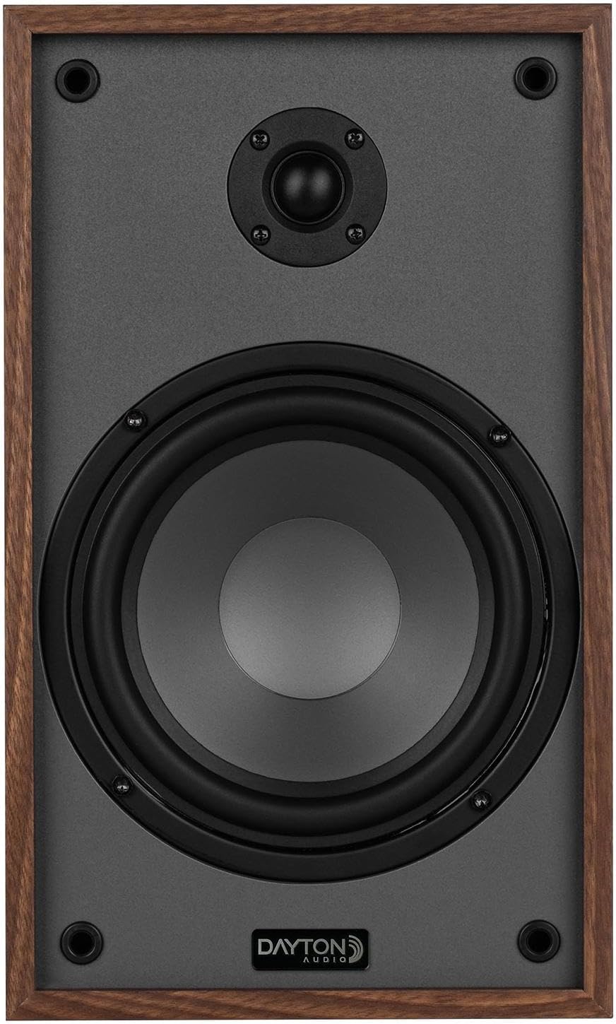 Dayton Audio Classic B65 Bookshelf Speakers, 6.5" Woofer & 1" Tweeter, Passive 2-Way Design, 60W RMS, for Music, TV & Home Audio Systems – Wood 4 71wt55PF0VL. AC SL1500
