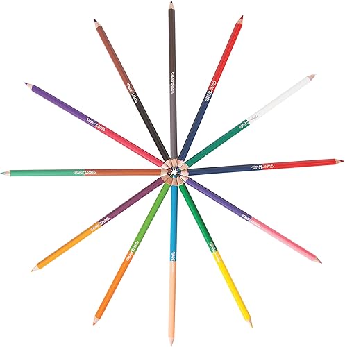 Miniatura 2 de Paper Mate Lápices de colores de doble extremo, colores surtidos, preafilados, 12 unidades (2004971)