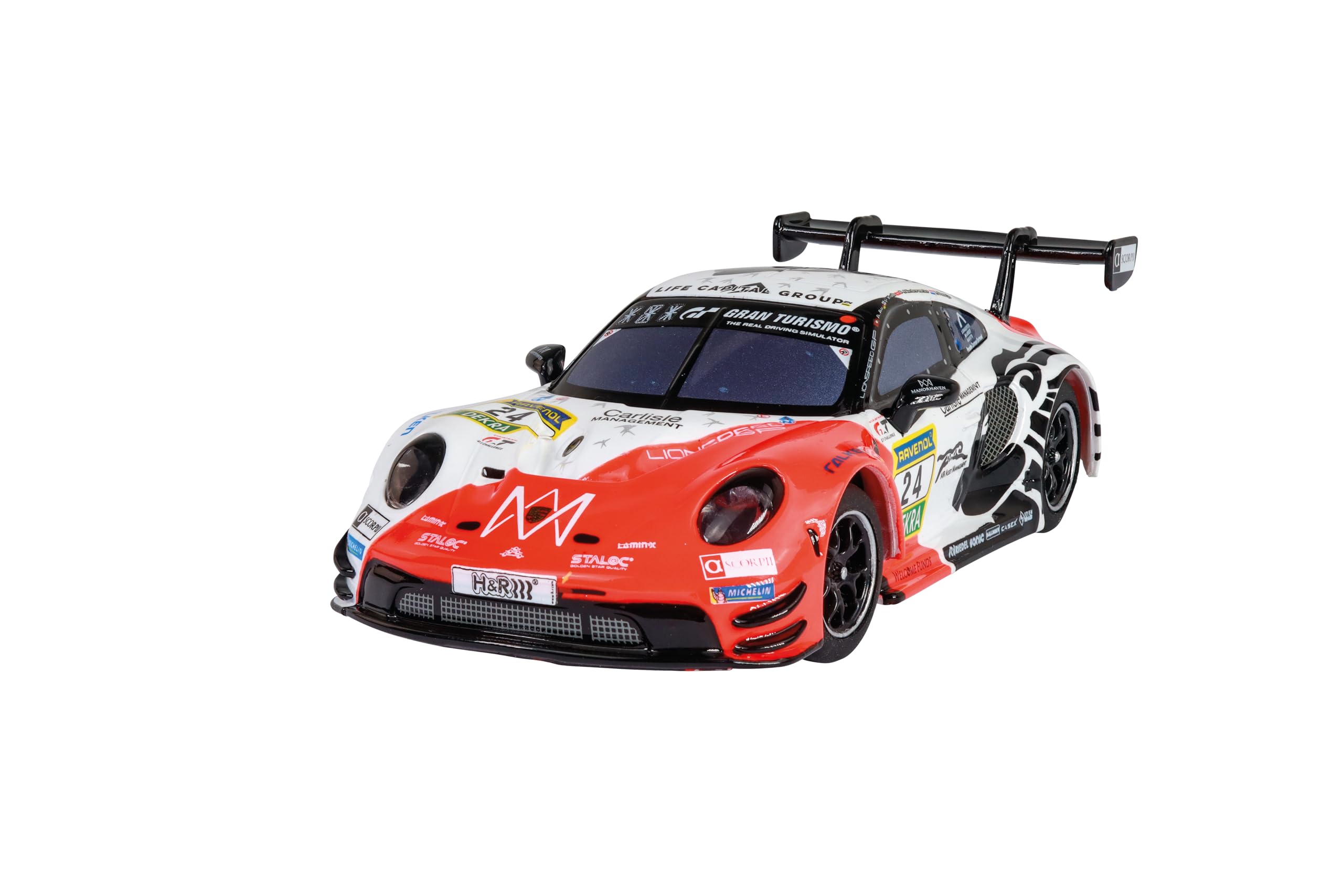 Amazon.com: Carrera Hybrid Porsche 911 GT3 R 'Lionspeed GP, No.24