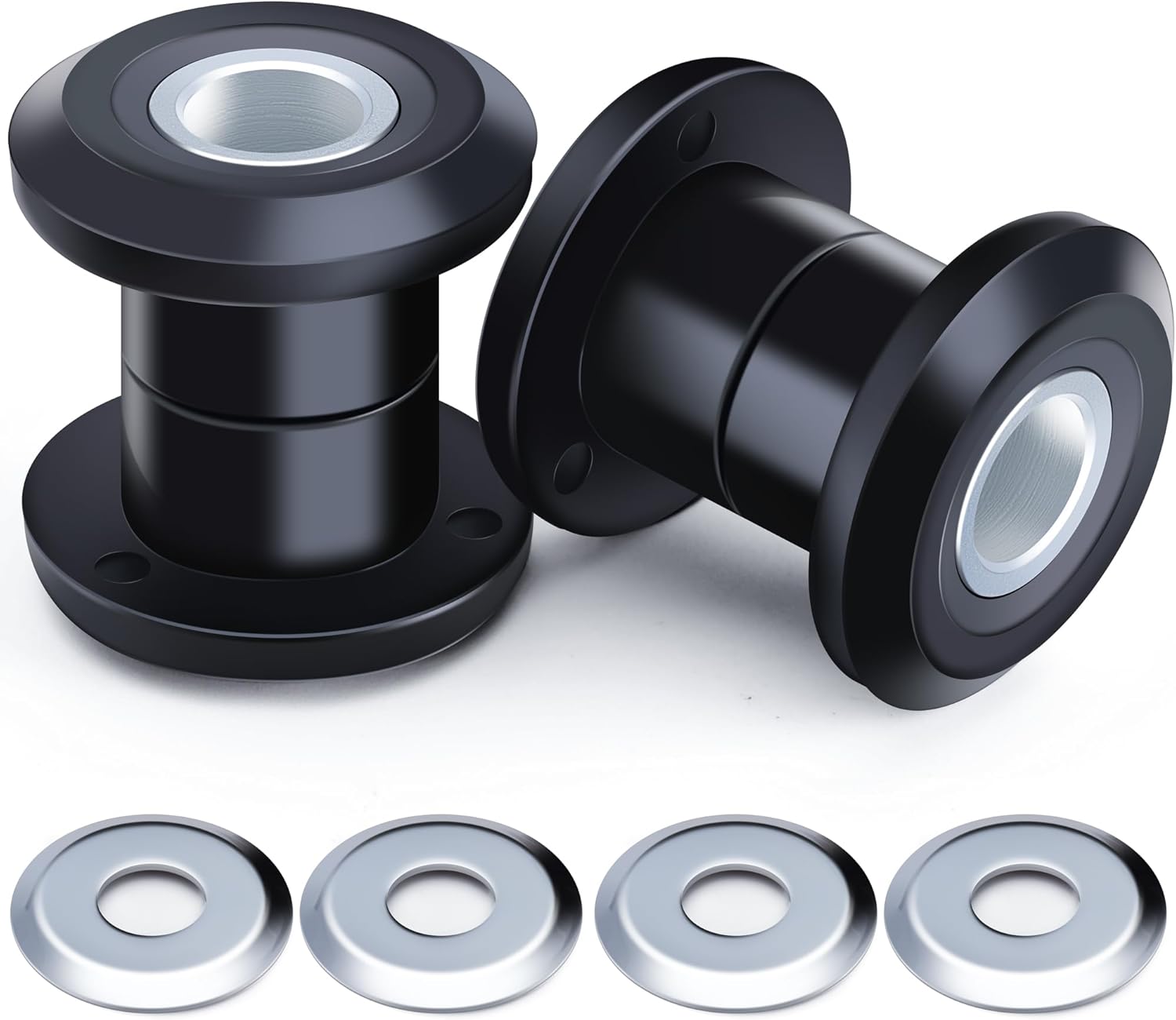 MoKitDora Handlebar Riser Bushings Damper Kit for 1983-up Harley Touring Road King Electra Street Glide FLHR FLTR FLHX FLHT & 2018-up Softail Deluxe Breakout Heritage Street Bob Fat Boy Low Rider