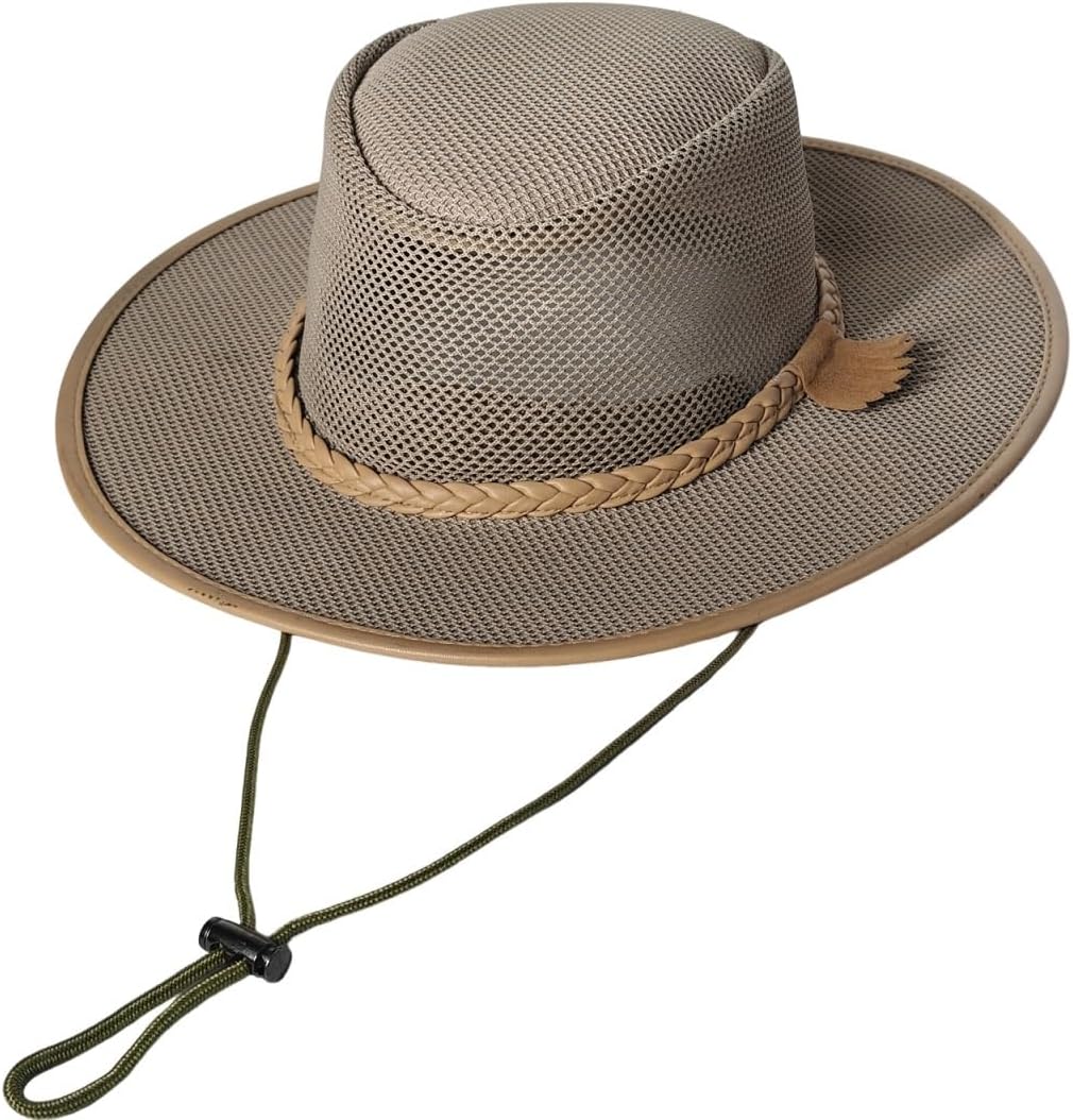 Breathable Cowboy Hat with Leather Retro Gentleman Lady Jazz Cowgirl Cap Outdoor Fishing Hat Sombrero Caps