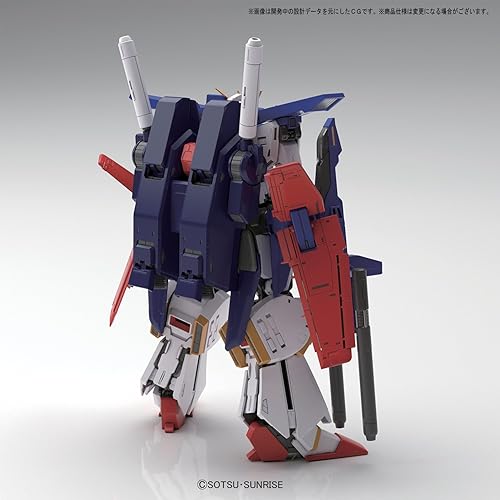Miniatura 4 de Bandai Hobby MG 1/100 ZZ Gundam Ver.Ka ZZ Gundam Modelo Kit Figura