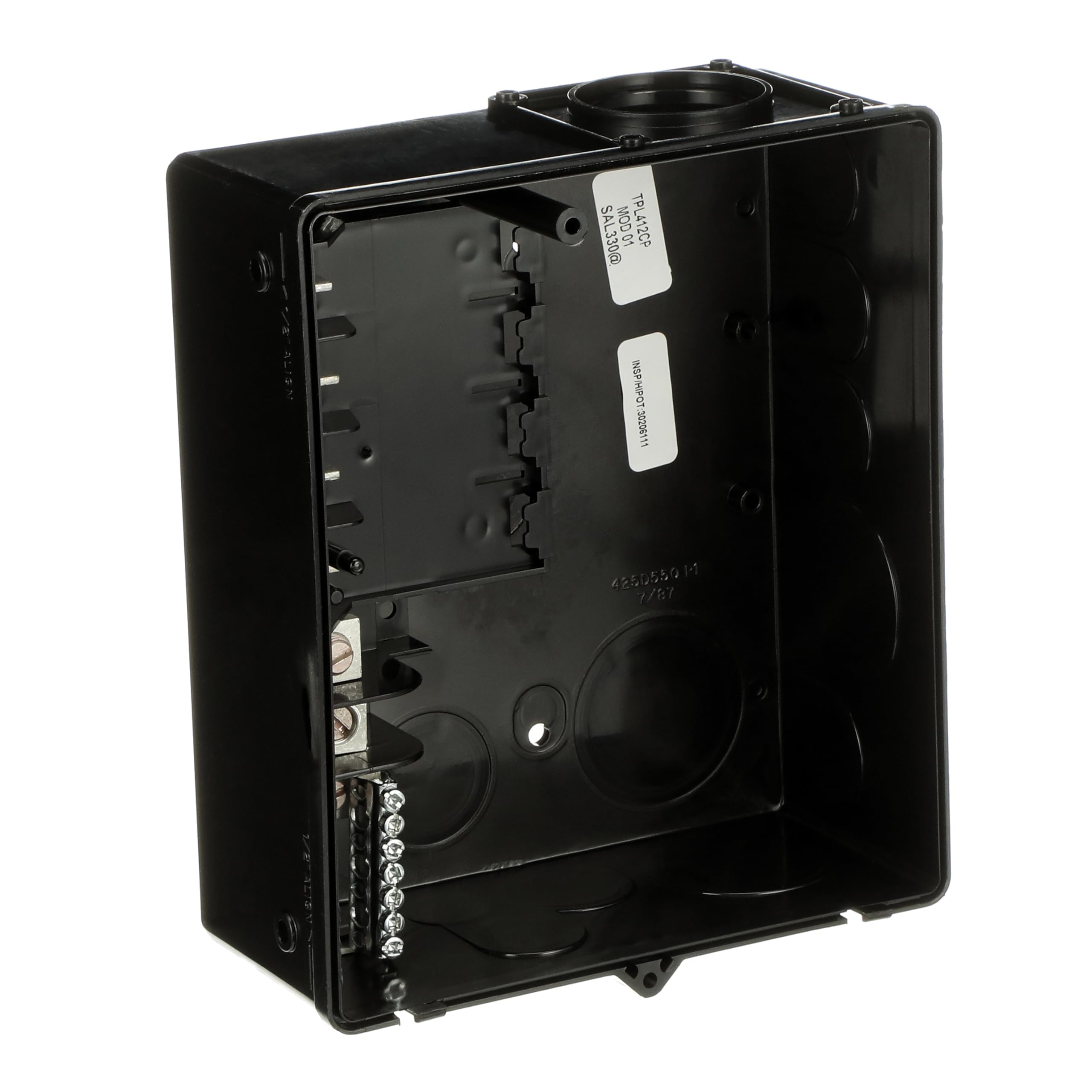 ABB 125A Indoor Main Lug Load Center Thermoplastic, 4-Space 8-Circuit — Amazon image 4