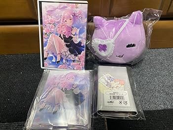 Amazon.co.jp: ぶいすぽ 紫宮るな 1周年記念グッズセット