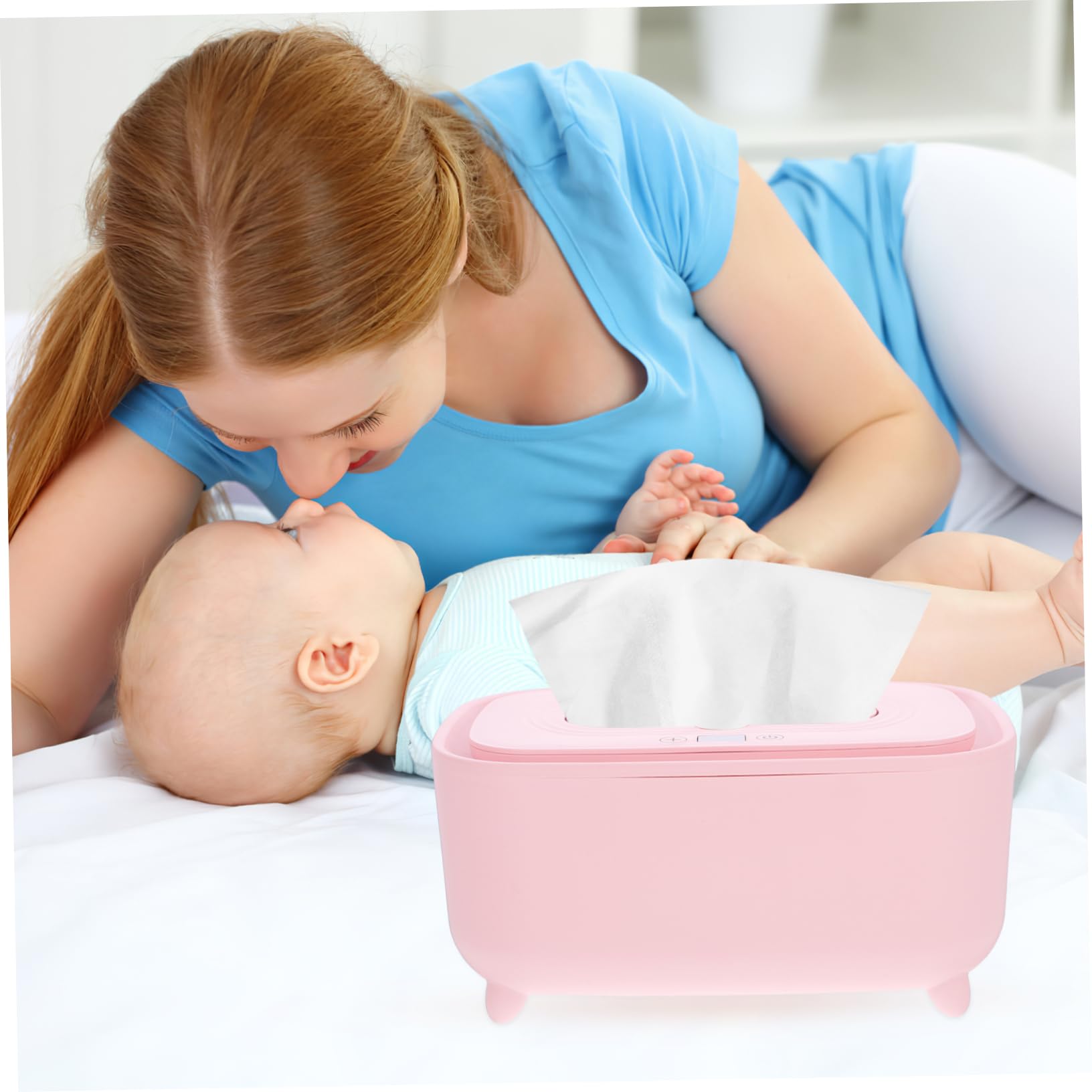 Abaodam Chauffe-lingettes pour Distributeur Portable USB Chauffe-lingettes de Voyage pour Bébés