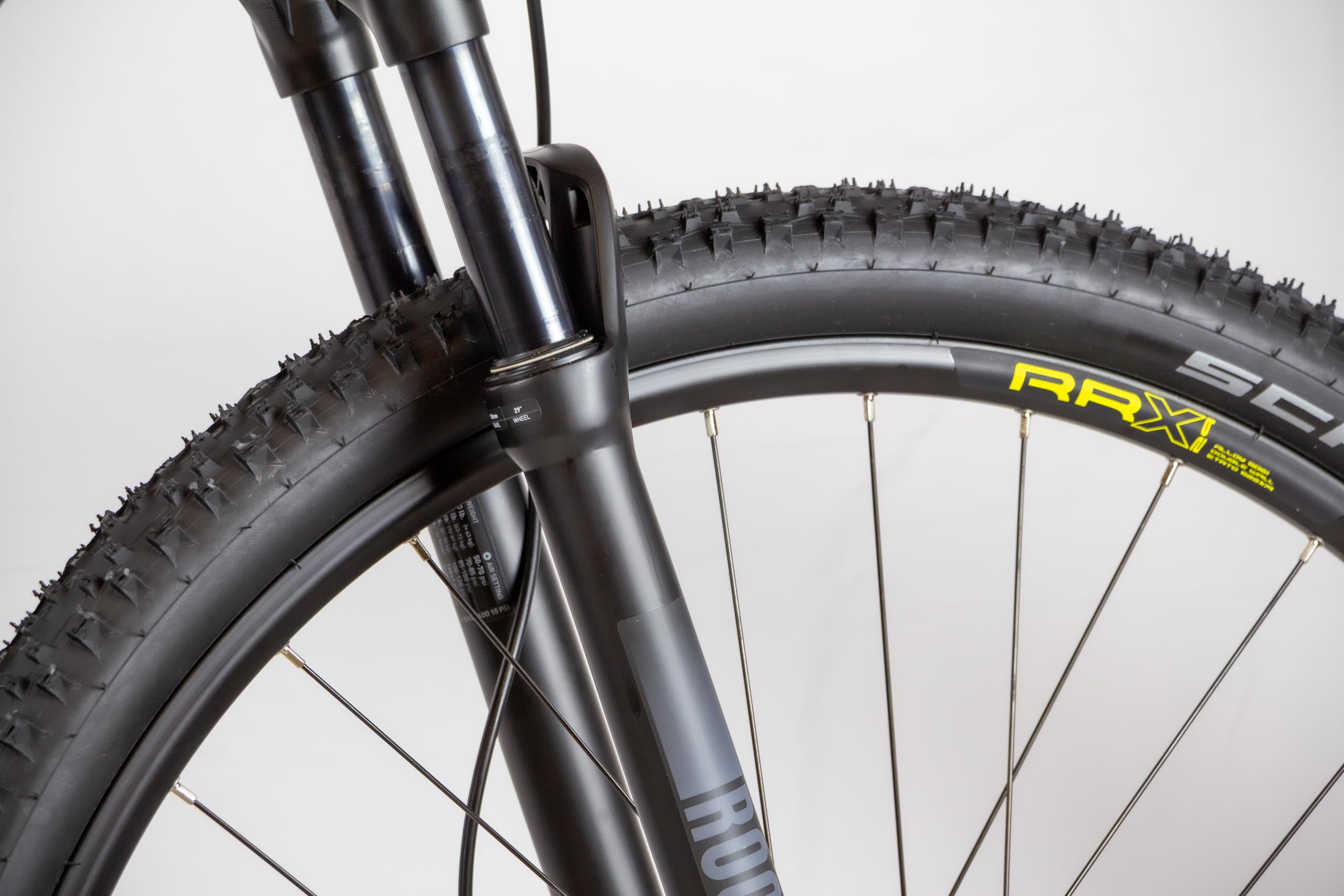 HEAD Unisex - Adult X-Rubi 3.0 Mountain Bike, Matt Black/Yellow