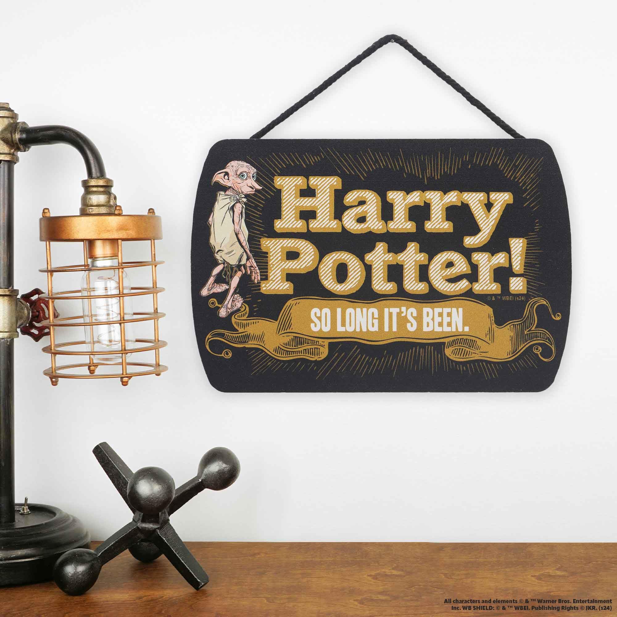 Amazon.com: Harry Potter Dobby So Long It's Been Hanging Wood Wall