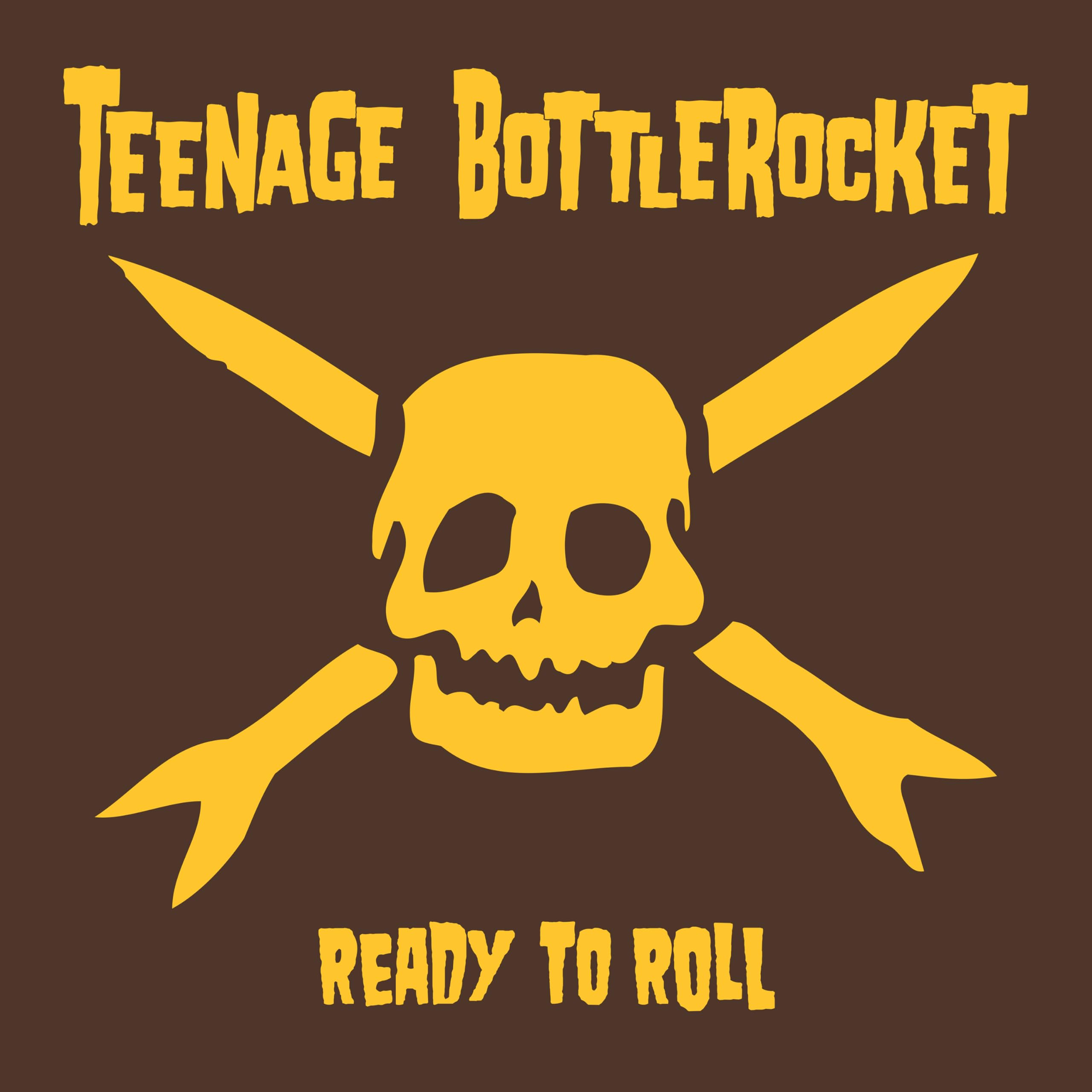 TEENAGE BOTTLEROCKET READY TO ROLL BROWN & MUSTARD HALF &HALF VINYL LP 1000 ONLY