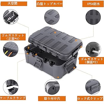 Amazon | Gatoer 防水コンセントボックスは耐候性に優れ 屋外で