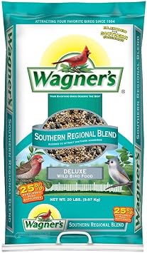 Wagners 62012 Southern Regional Blend Wild Bird Food, 20-Pound Bag
