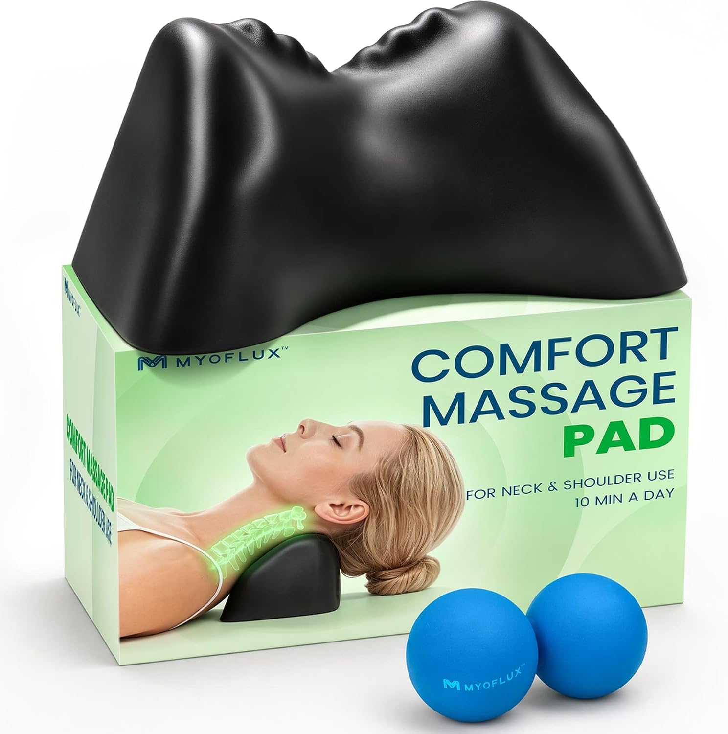 Occipital Release Tool & Suboccipital Device-Neck & Headache Relief (Kit)