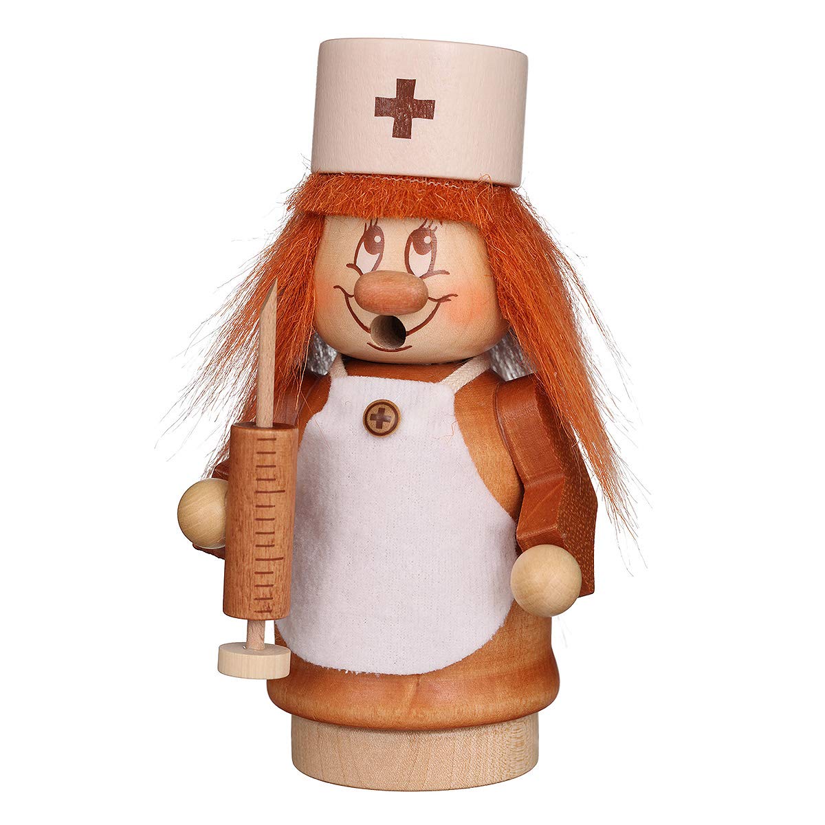 Christian Ulbricht Räuchermännchen Miniwichtel Krankenschwester 35759 cm Neuheit 2016