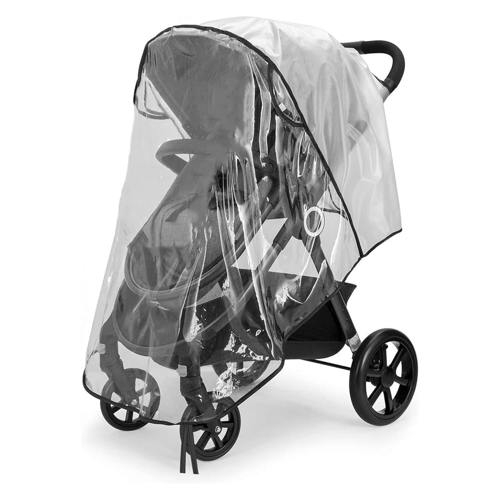 1 Pcs Universal Rain Cover for Pushchair Stroller,Universal Rain Cover for Stroller,Baby Travel Weather Shield