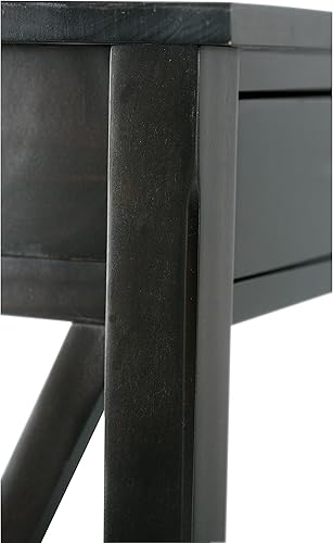 Miniatura 114 de SIMPLIHOME Kitchener Mesa consola – Mesa de sofá de madera maciza de 47 pulgadas de ancho en color blanco, mesa de almacenamiento contemporánea para