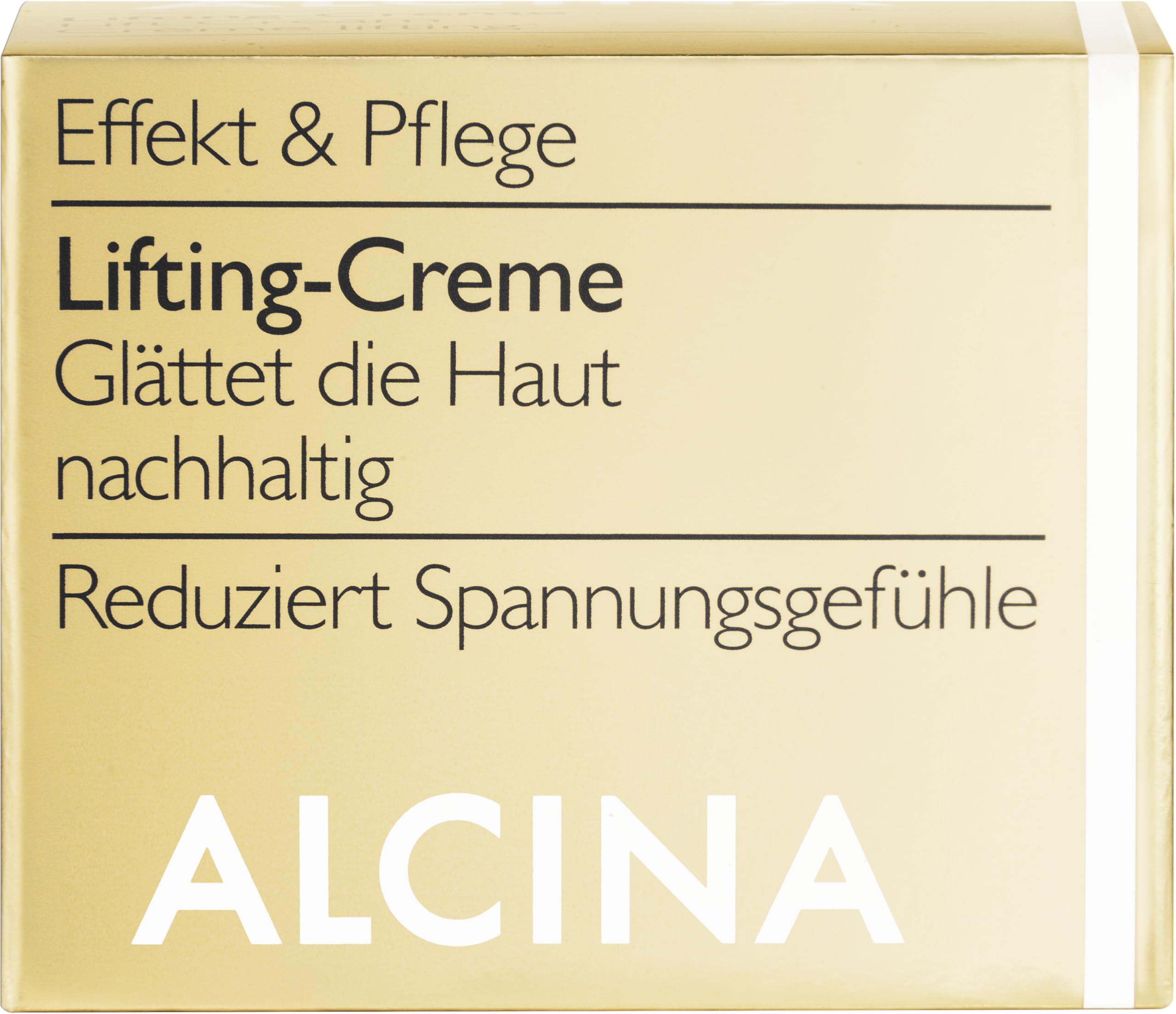 ALCINA Lifting-Creme - 1 x 50 ml - Effekt & Pflege - Glättet die Haut nachhaltig - Linien und Fältchen erscheinen gemildert