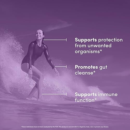 Miniatura 3 de Suplementos de limpieza intestinal y salud digestiva, con extracto de hoja de olivo, papaya, cúrcuma, cáscara de nuez negra, ajenjo dulce y más,