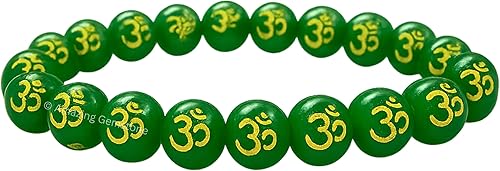 Miniatura 334 de Amazing Gemstone Pulsera de cristal para mujeres y hombres, pulsera de cristal curativo de protección, pulsera elástica con cuentas de piedras