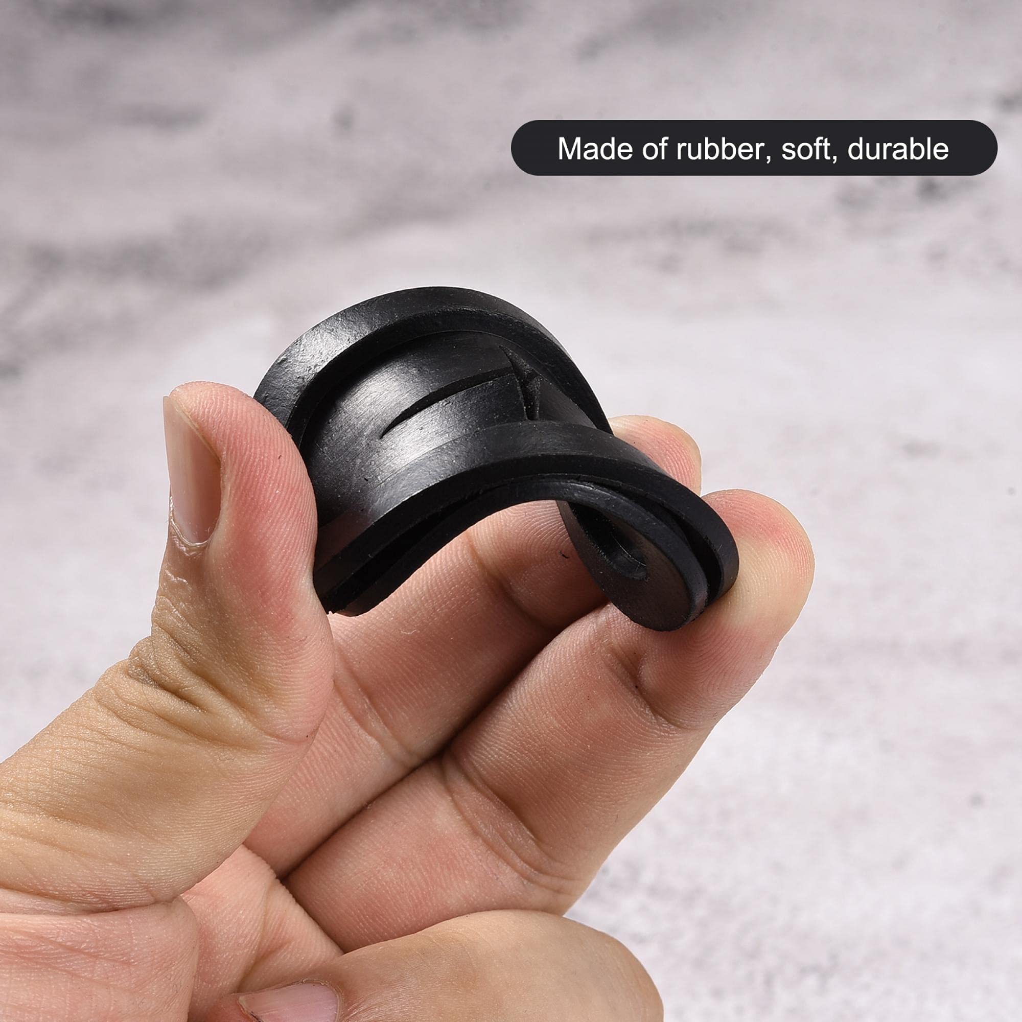 Passe-fils caoutchouc pour câble 8mm d=13mm h=5 mm (lot de 10 pièces) à 2,00