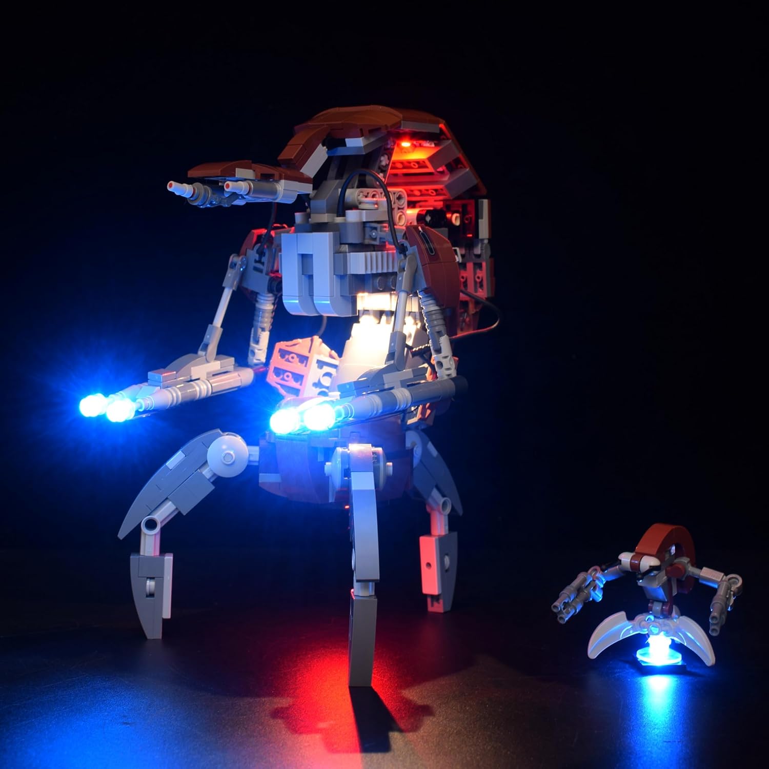 LightGo LED Lighting Kit for Star Wars Lego 75381 Droideka Set, Not Include Model