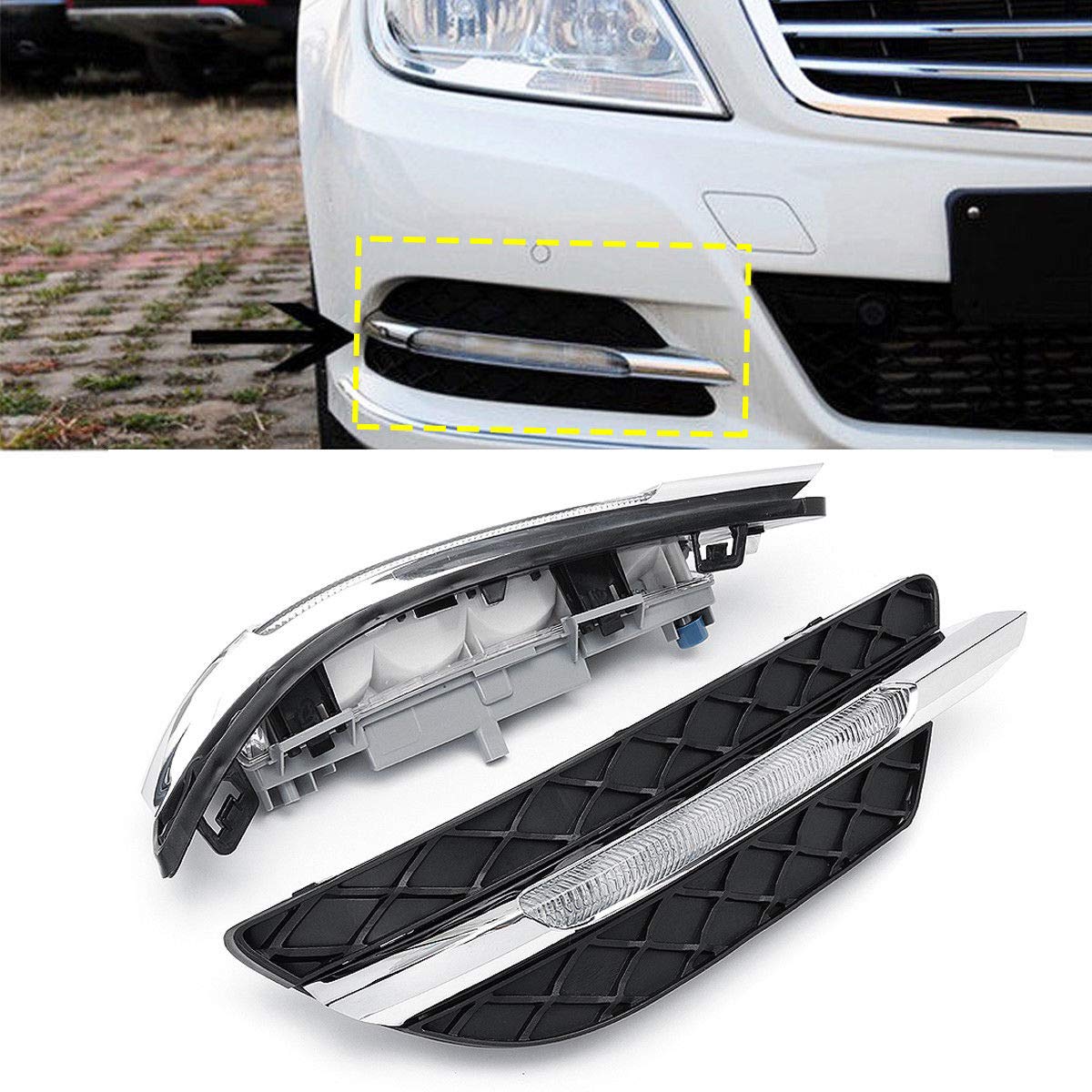 Produktbild von CKLS Frontstoßstange Nebelscheinwerfer Für Benz ML GL GLK