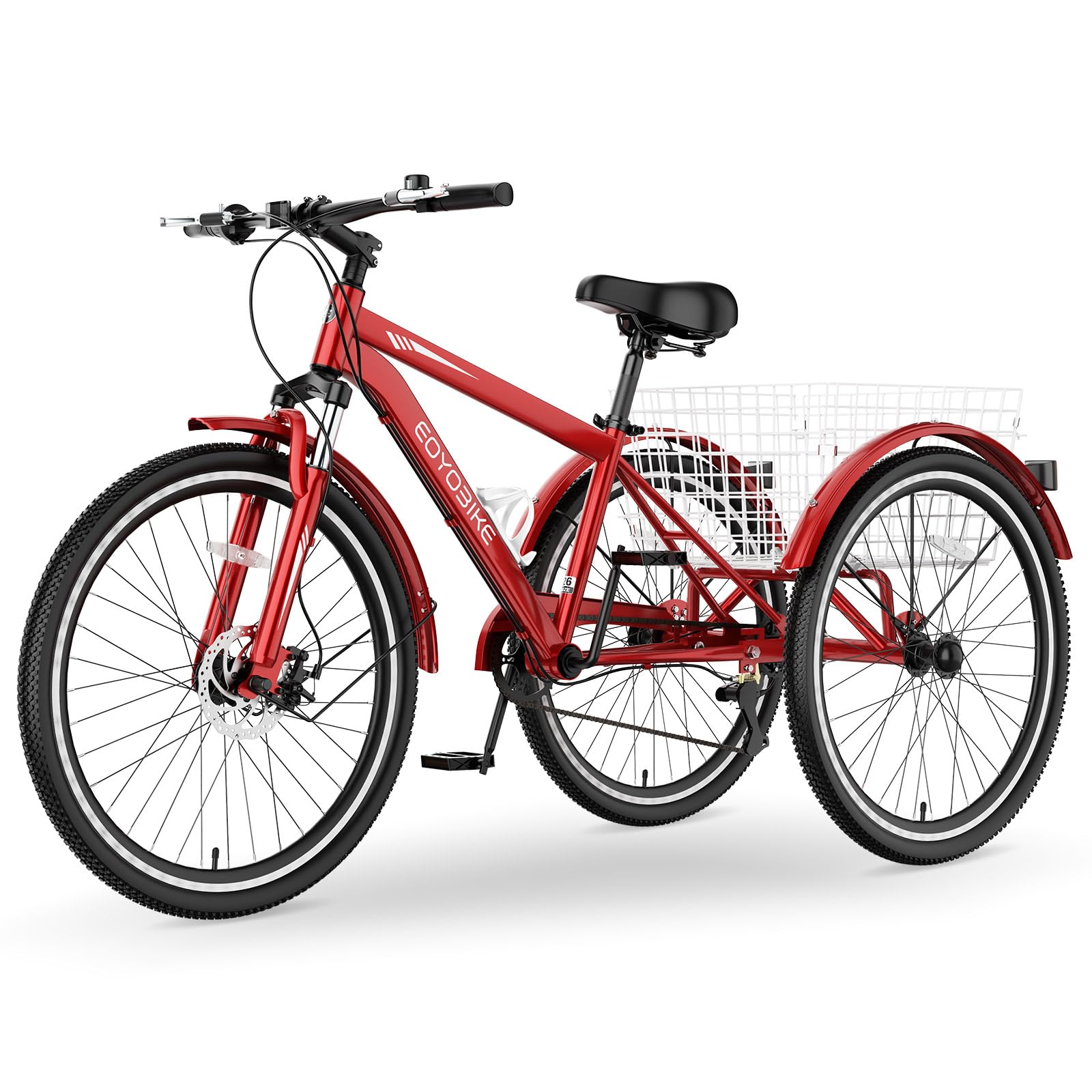 Amazon.co.jp: MOPHOTO マウンテン三輪車 大人用 3輪 7段変速