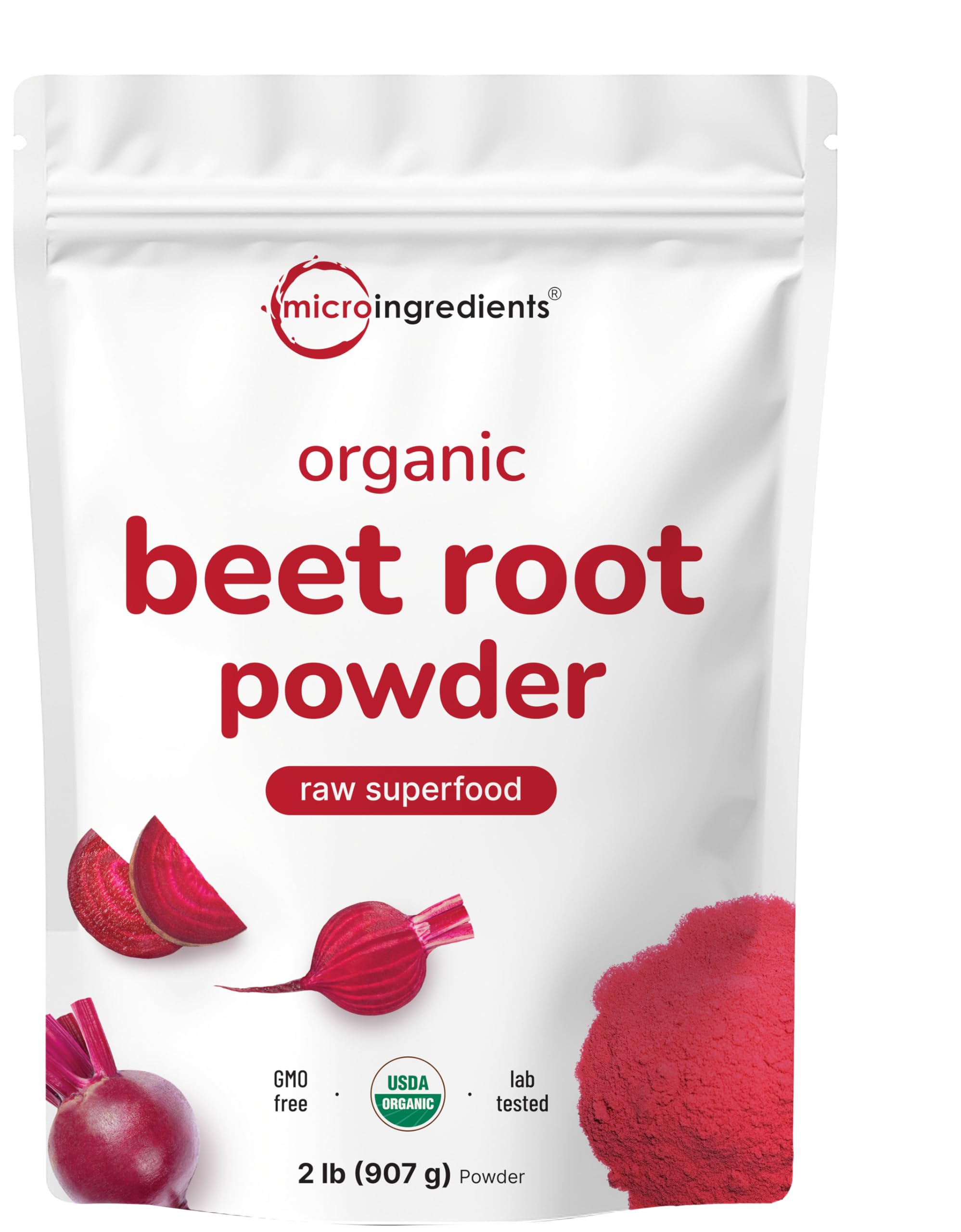 Micro Ingredients Organic Beet Root Powder, 4lb (64 oz) — Amazon image 10