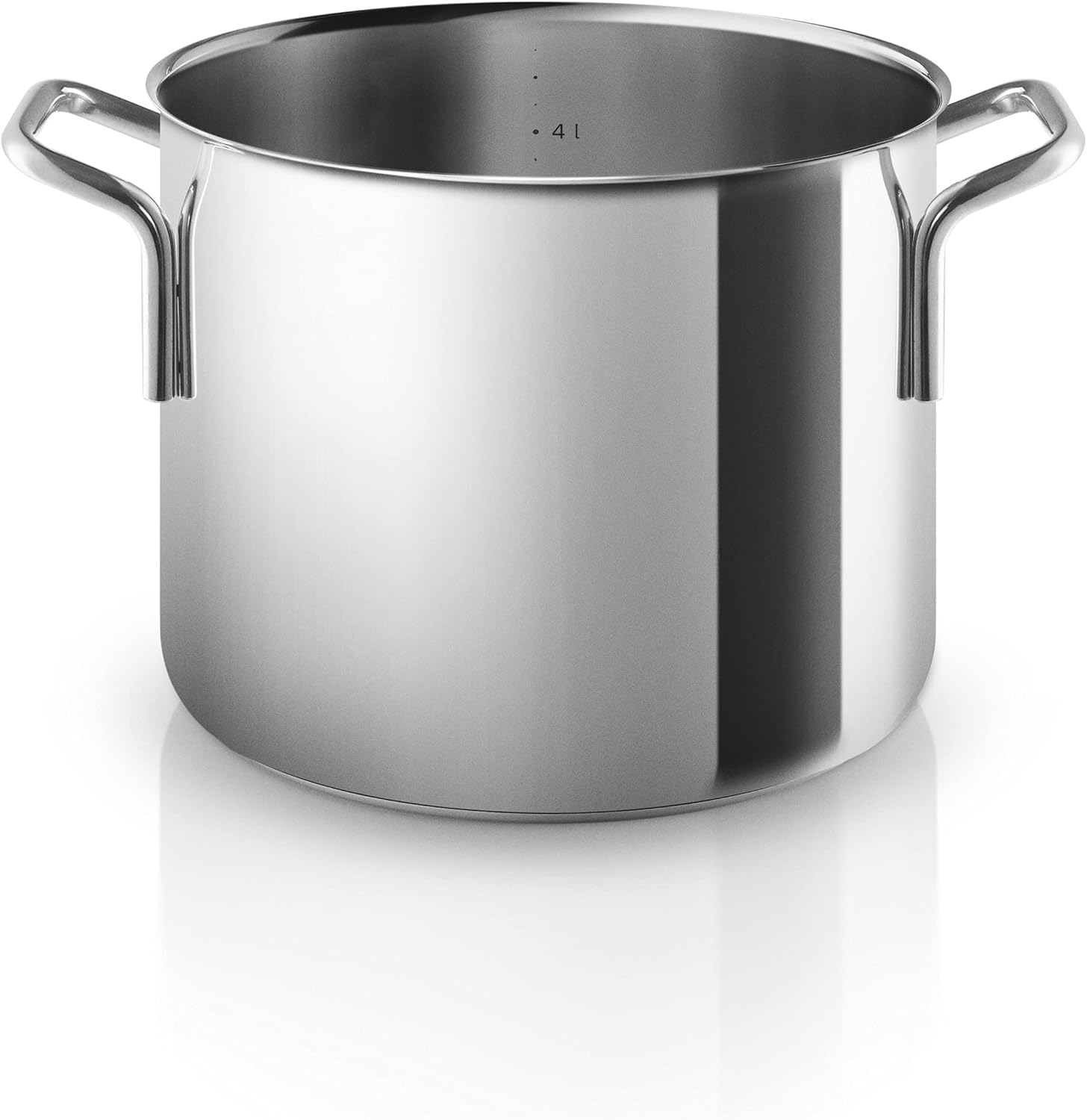 Eva Trio Pot 4.8 l steel line, 90% recycled stainless steel
